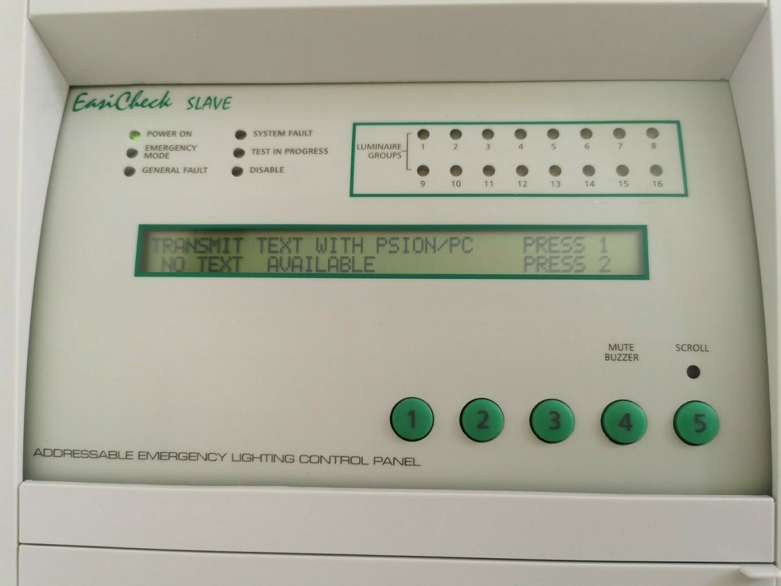 Cooper Lighting and Safety EC1002 Addressable Emergency Lighting Control Panel