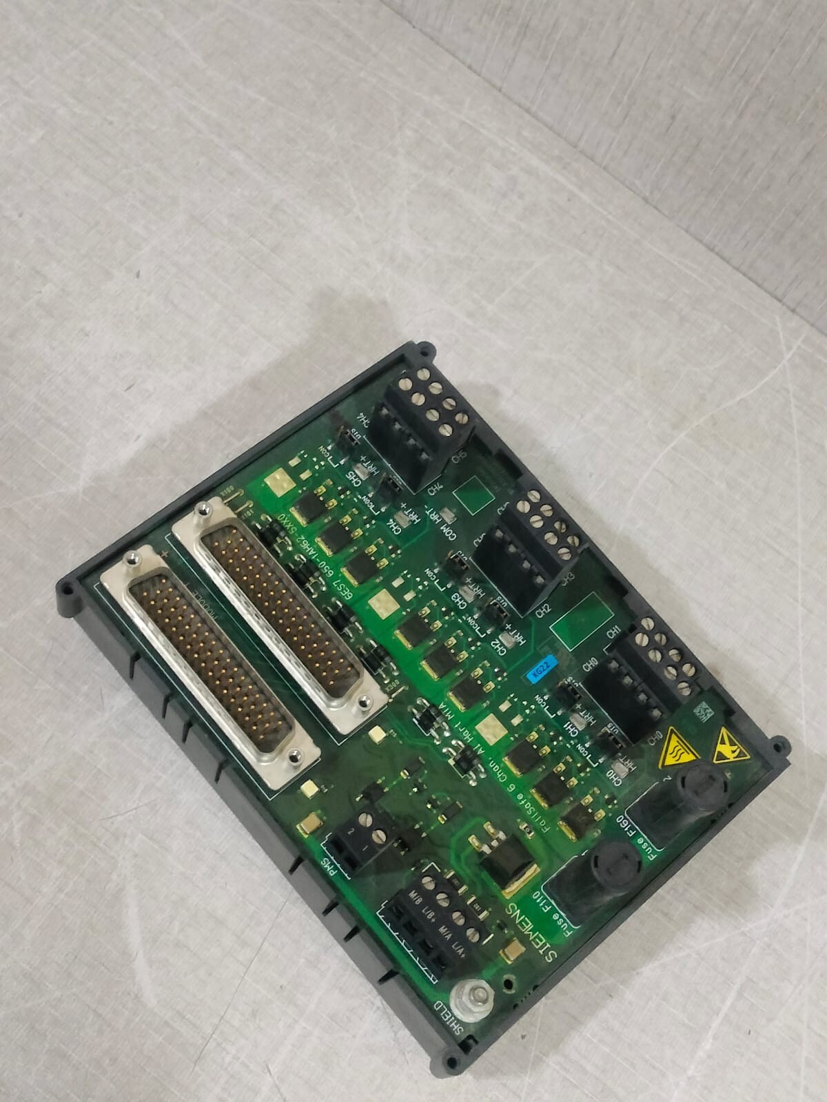 Siemens 6ES76501AH625XX0 Siemens 6ES7 650-1AH62-5XX0 Failsafe analog input MTA 24VDC/ 6 Channel 7