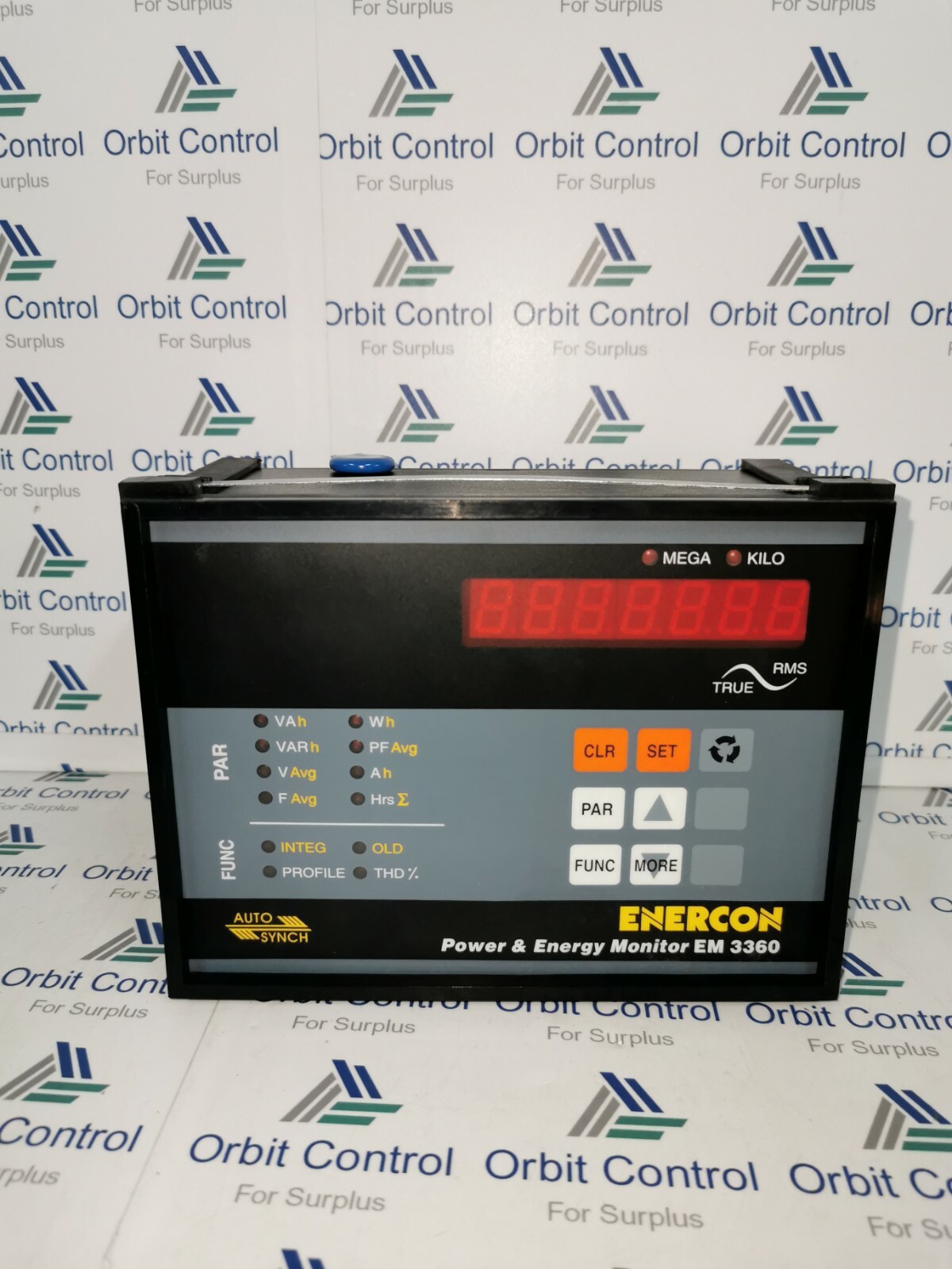 Monitor EM3360 EM 3360 ENERCON POWER & ENERGY MONITOR 2