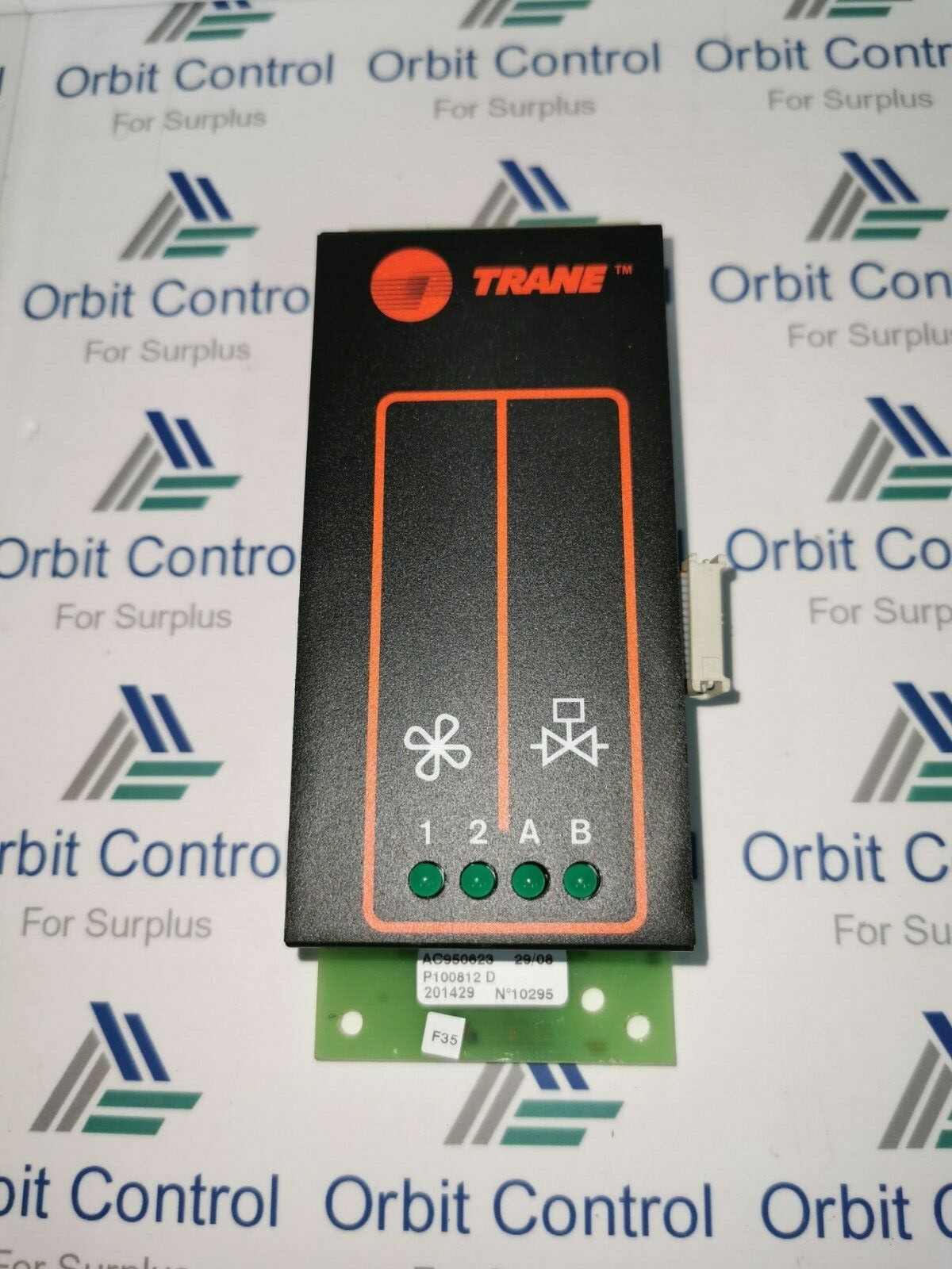 Trane RCM0004E TRANE RCM0004E CONTROL MODULE RCM FAN CARD RECIEP UNIT 2