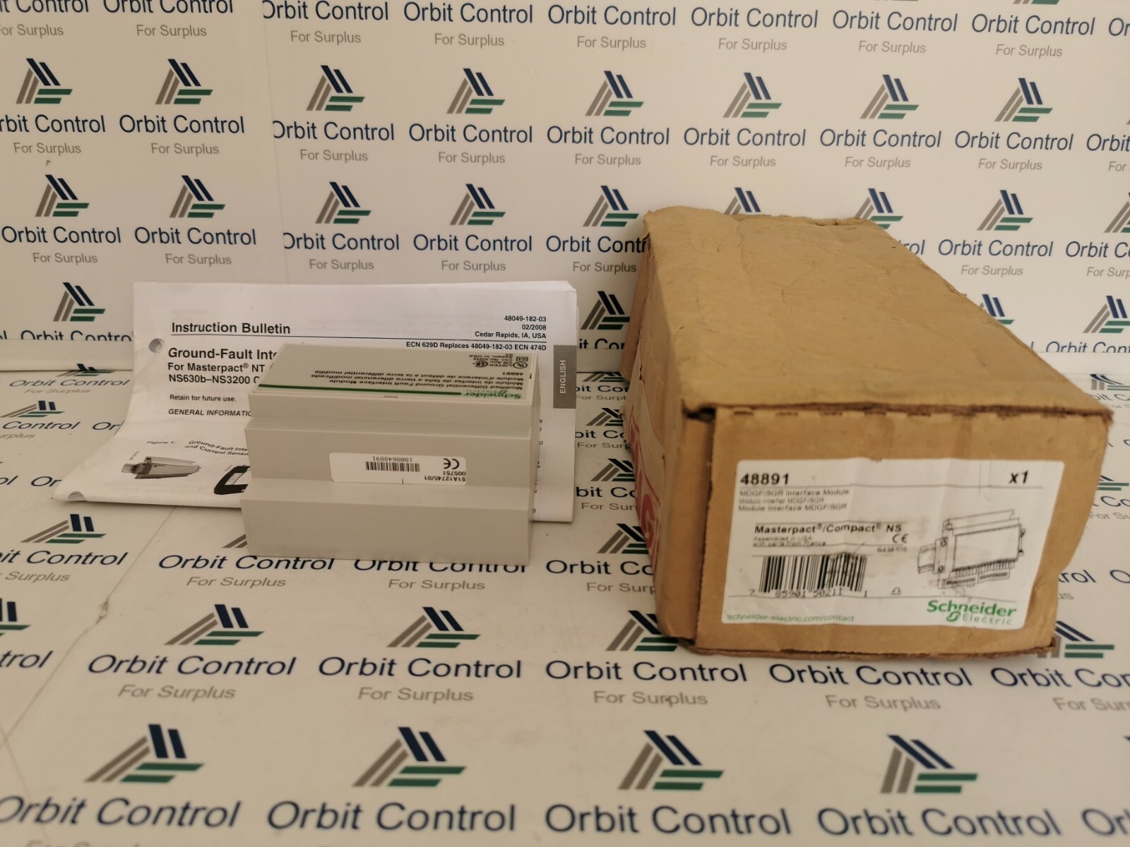 Schneider Electric 48891 48891 Modified Differential Ground Fault Interface Module /Schneider Electric 4