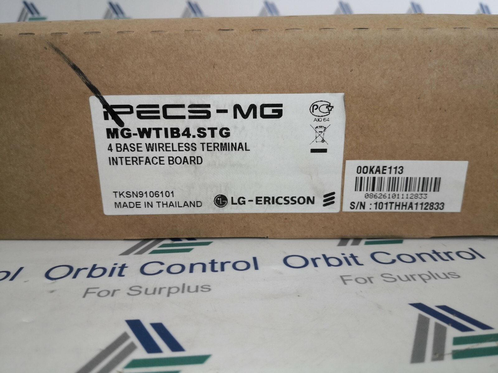 LG-Ericsson MG-WTIB4.STG LG-Ericsson MG-WTIB4.STG / 4 Base Wireless Terminal interface Board TKSN9106101 2