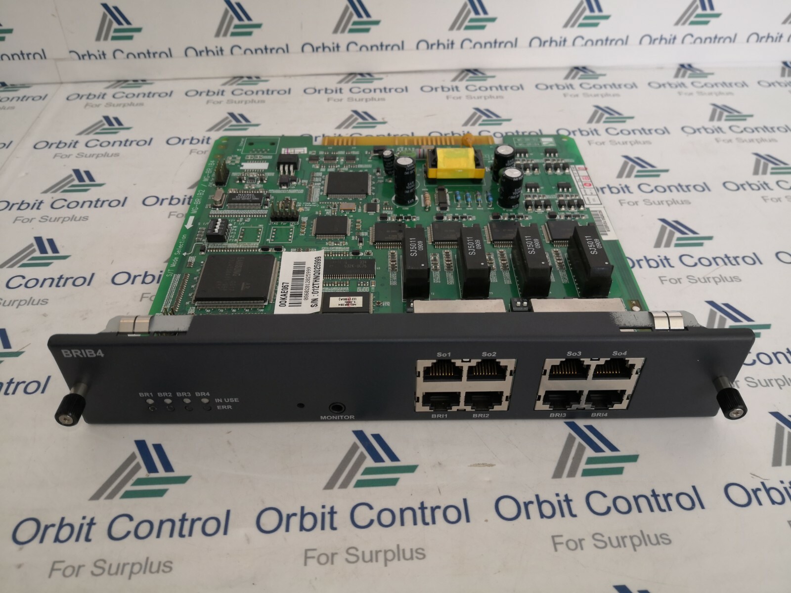 LG-Ericsson MG-BRIB4.STG LG-Ericsson MG-BRIB4.STG / 4 SO/TO Interface Board ( 8CHS ) TKSN9106001 4