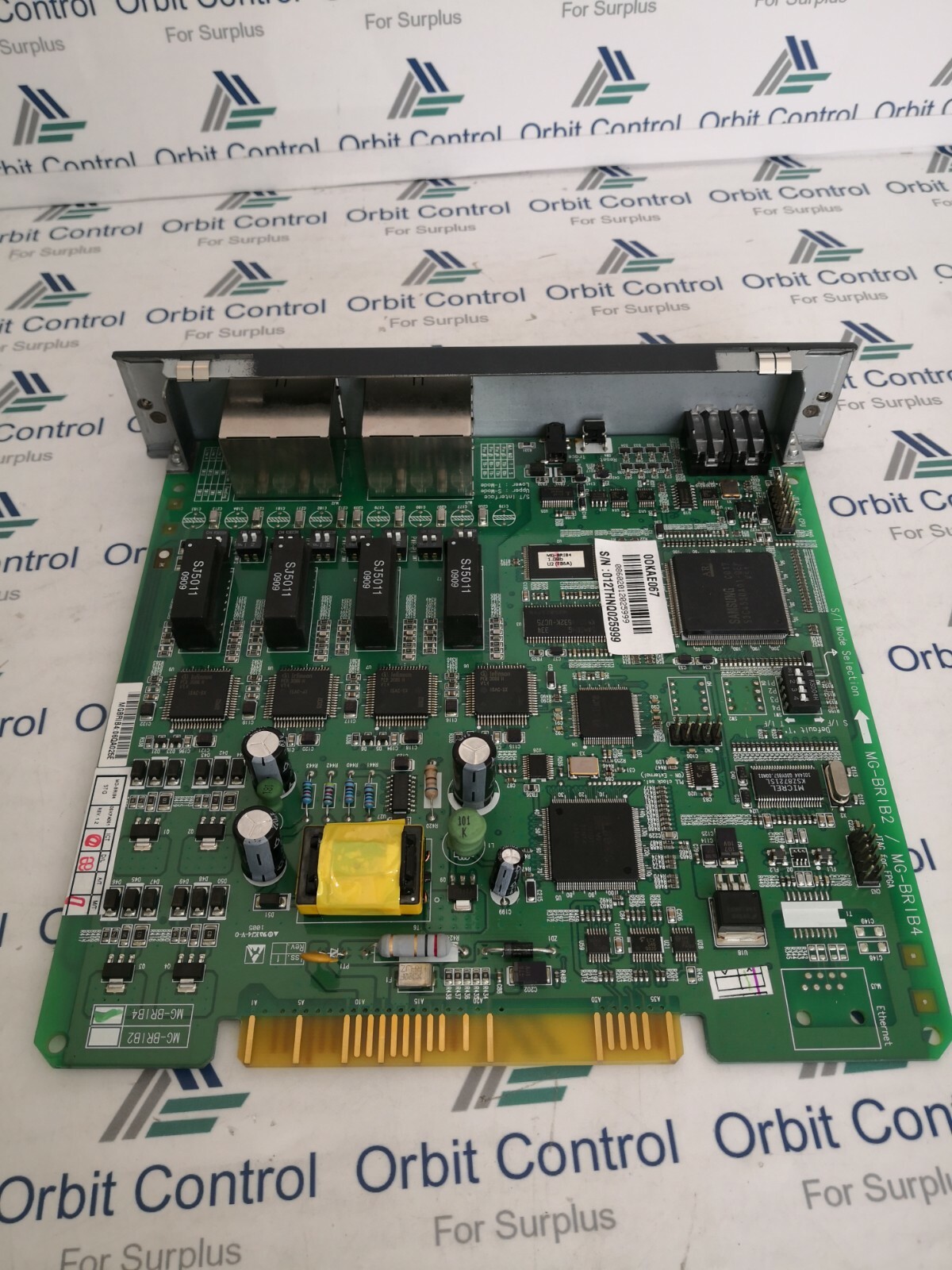 LG-Ericsson MG-BRIB4.STG LG-Ericsson MG-BRIB4.STG / 4 SO/TO Interface Board ( 8CHS ) TKSN9106001 7