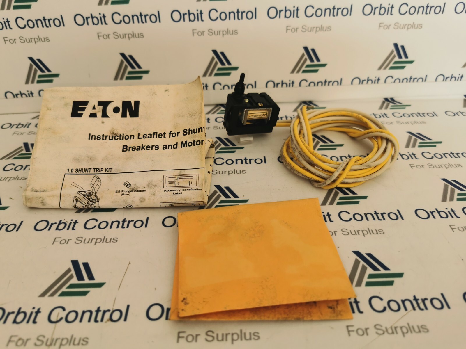 EATON SNT480CPK SHUNT TRIP FOR TYPE E/J/L BREAKER 66C157G43