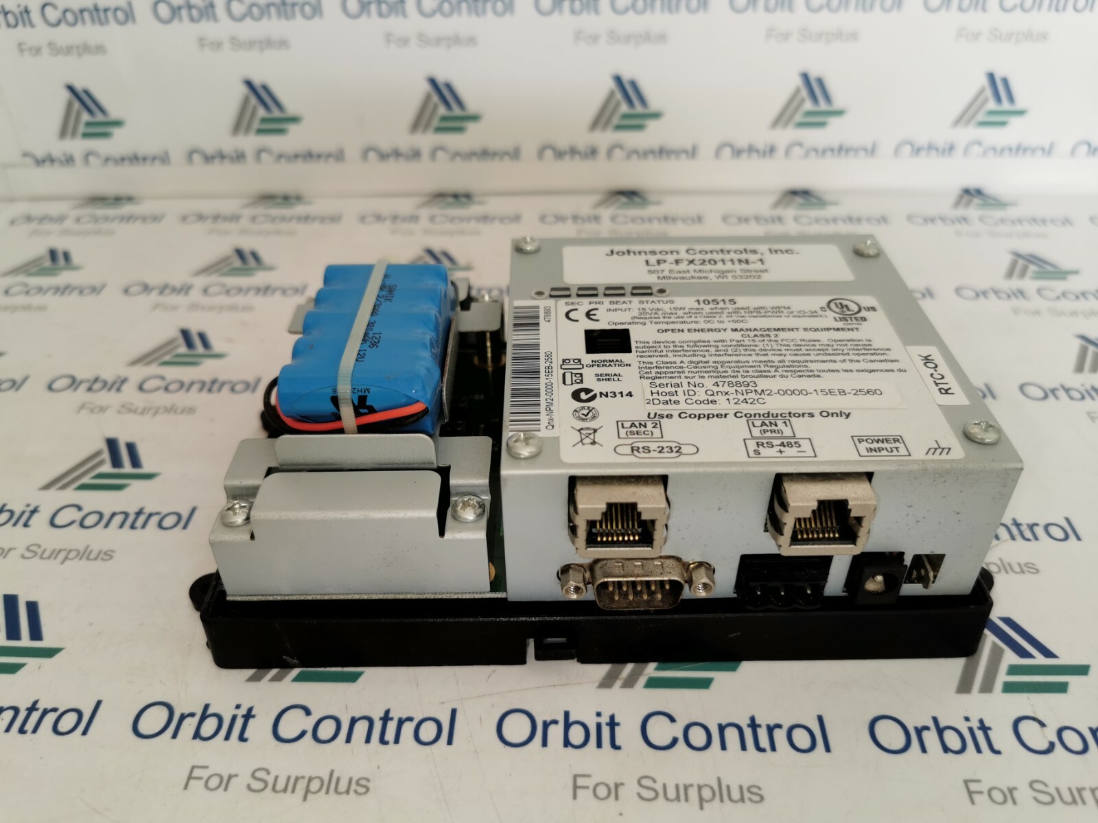 Johnson Controls LP-FX2011N-1 LP-FX2011N-1 / FX20 Facility Explorer By Johnson Controls Supervisory Controller 4