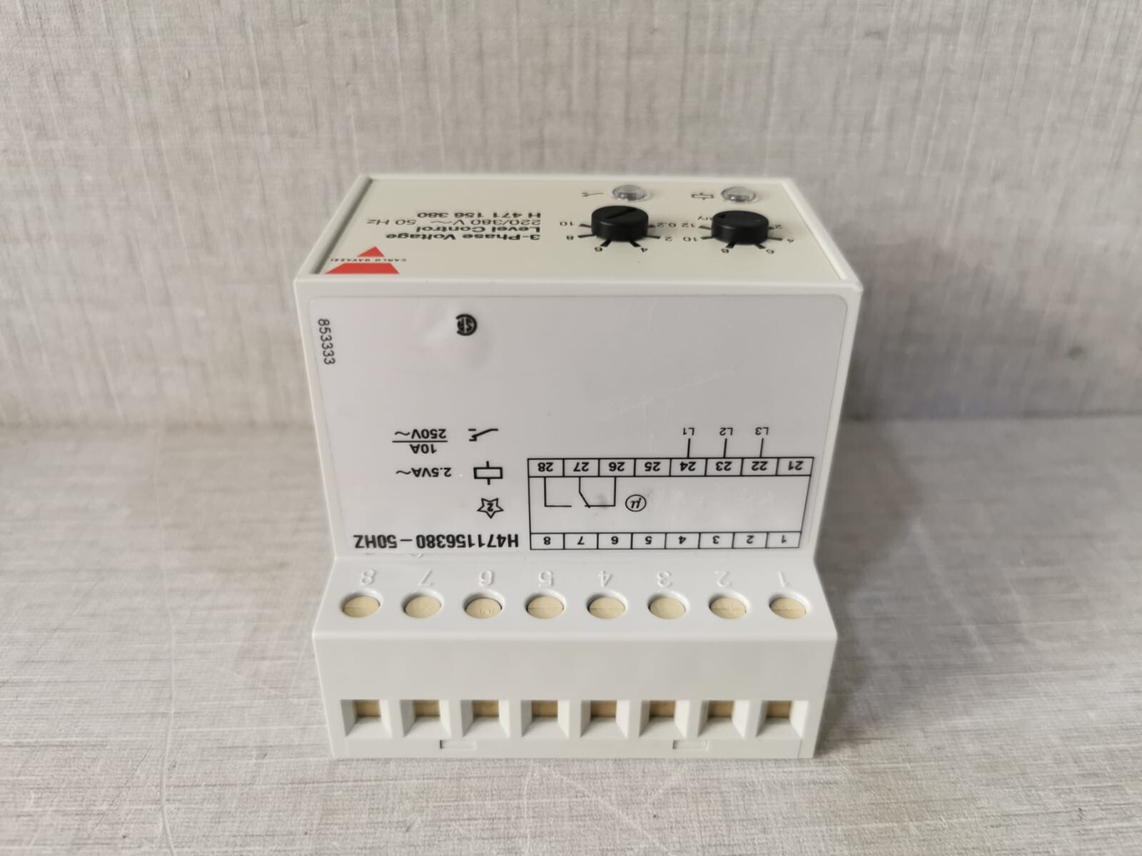 Carlo Gavazzi H471156380 CARLO GAVAZZI H471156380 3-PHASE VOLTAGE LEVEL CONTROL 5