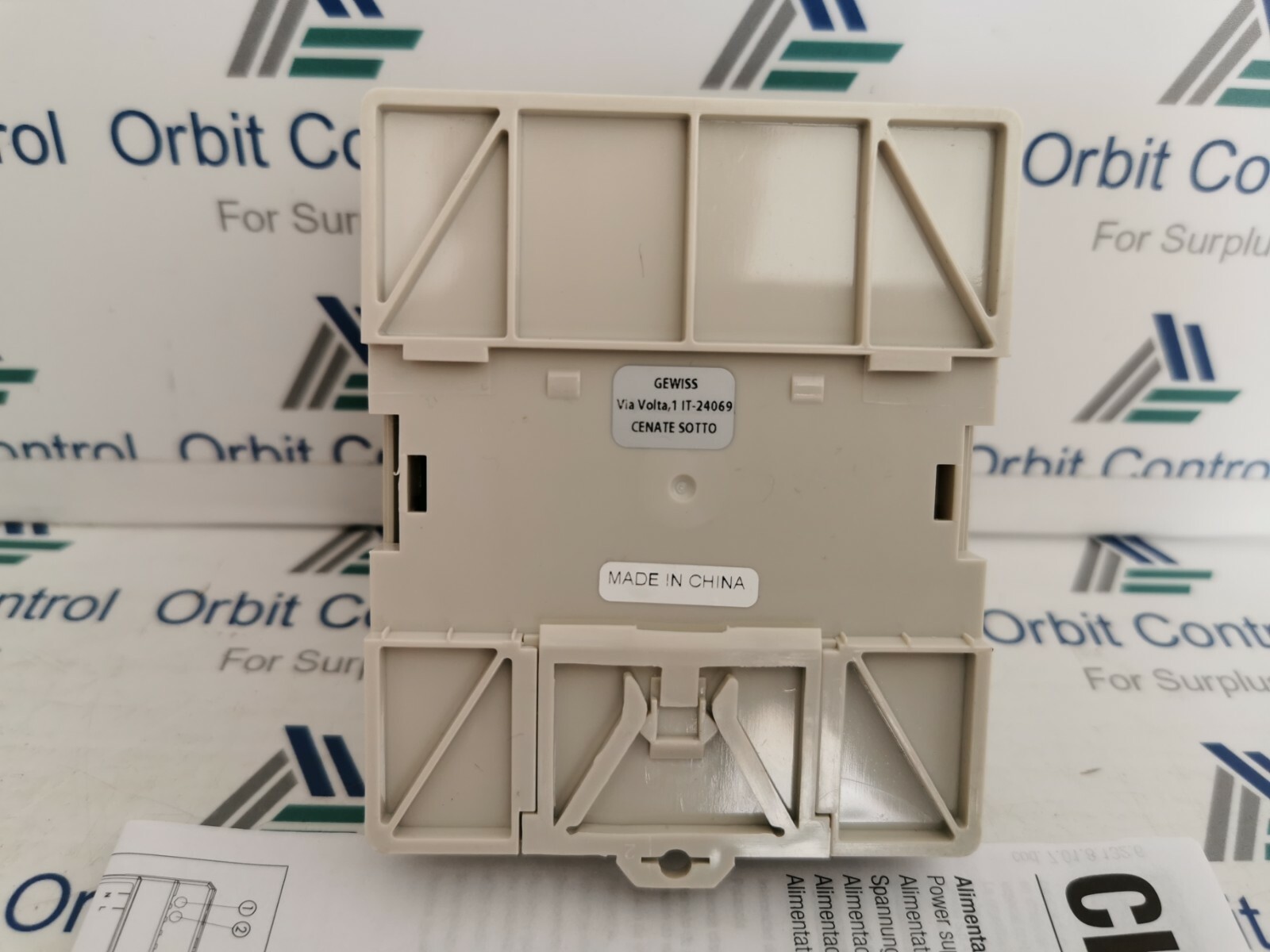 GEWISS GW 90 802 Gewiss GW90802 Power Supply 100/240Vac-50/60Hz 4