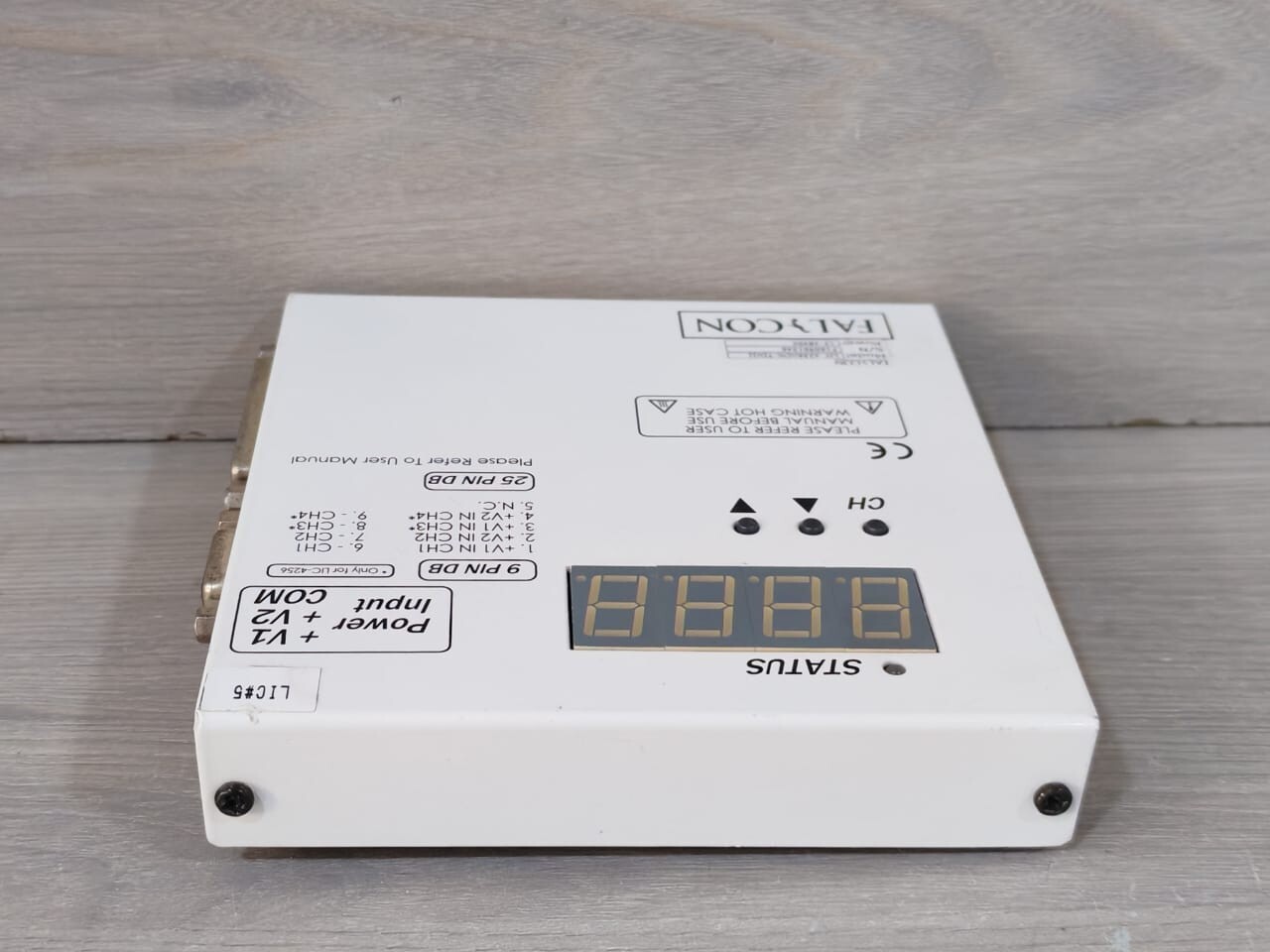 FALCON LIC-4256N ( Mi-T (U) ) FALCON LIC-4256N ( Mi-T (U) ) CAMERA CONTROLLER 12/48 VDC / DB25pin 4