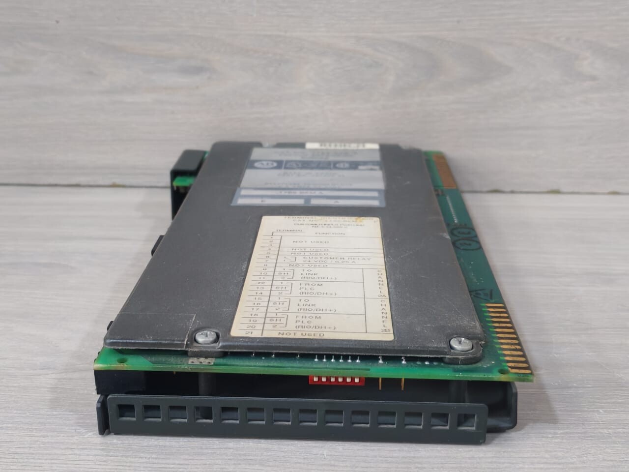 Allen-Bradley 1785-BEM A ALLEN BRADLEY 1785-BEM A BACKUP EXPANSION MODULE SER. A, F/W REV. E, 1785BEMA 6