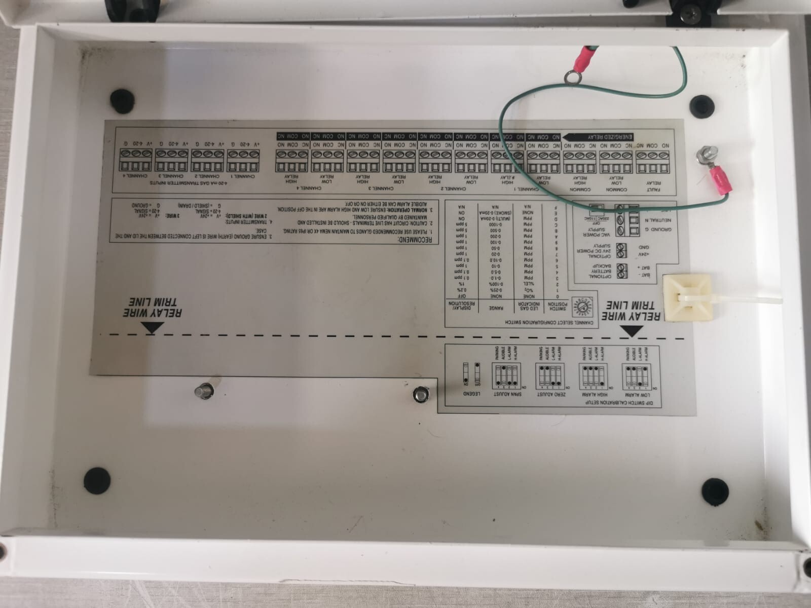 BW Technologies CR-4000-4 BW Technologies CR-4000-4 Independent 4 Channel Controller 6