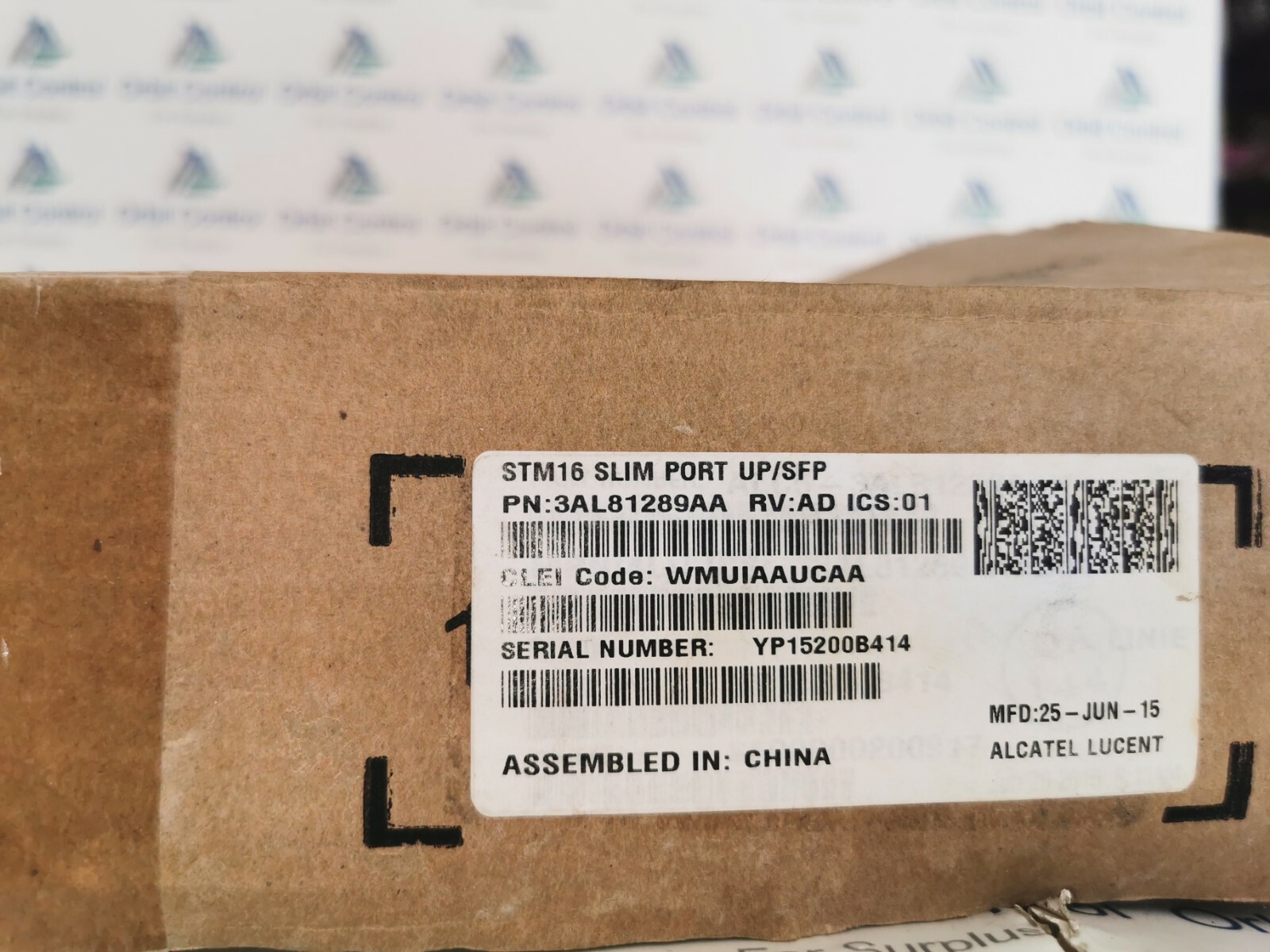 Alcatel 3AL81289AA Alcatel 3AL81289AA 1660 SM STM 16 Slim Port UP/SFP 0-16ES 2