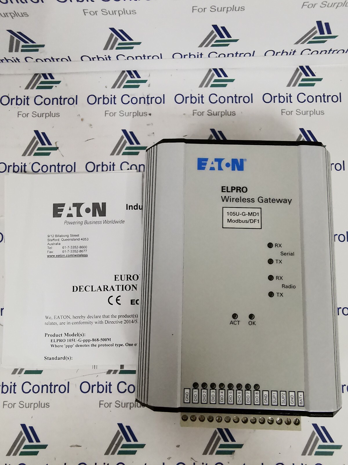 Eaton Elpro 105U-G Wireless Gateway EL-105U-G-MD1-868-500M