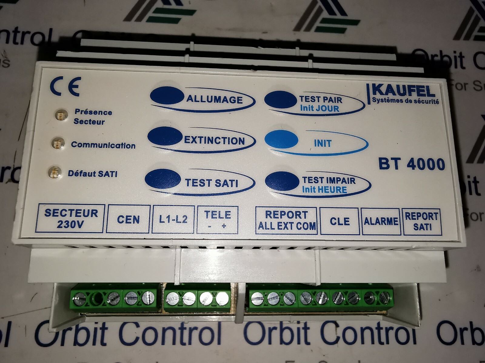 KAUFEL BT4000 remote control for BAES Exit Routes and Route Guides