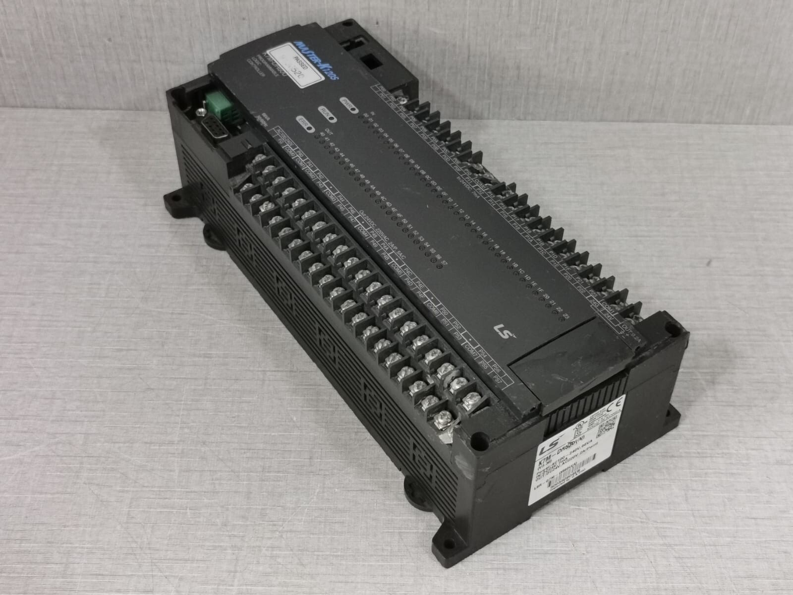 LS K7M-DR60U(N) LS MASTER-K120S / K7M-DR60U(N) V3.1 1102 LOGIC CONTROLLER 10