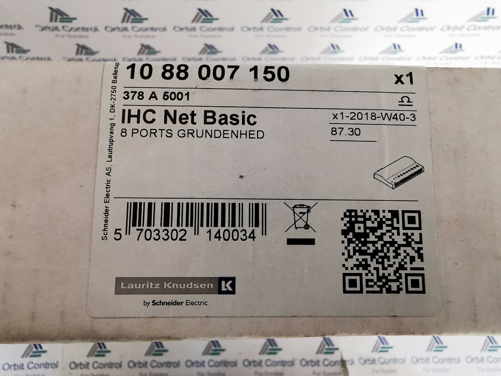 LK VDIR528000 Lk IHC Net Basic VDIR528000 / 8 Ports HUVUDENHET LEXCOM PERFORMANCE 6