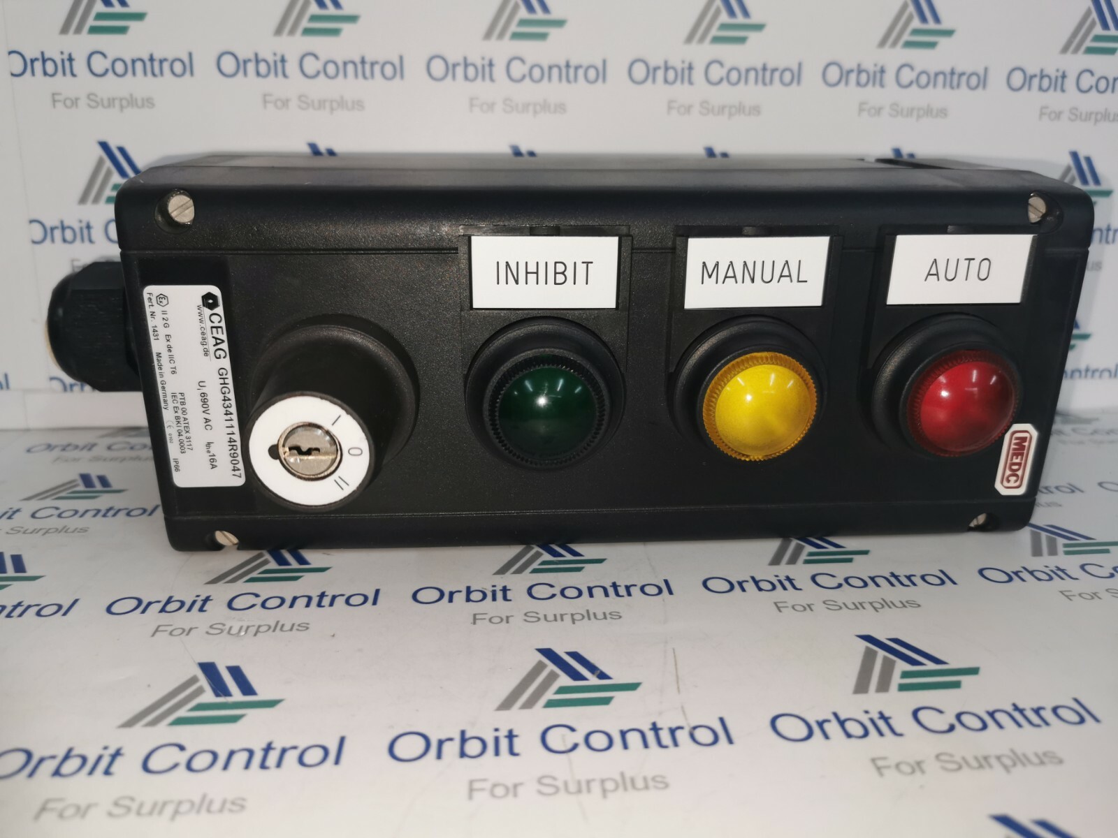 CEAG GHG4341114R9047 690V AC 16A PTB 00 ATEX 3117