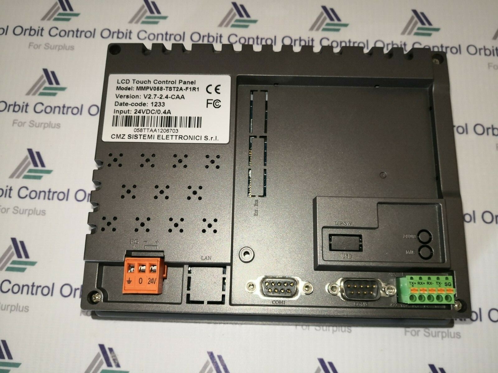 CMZ MMPV058-TST2A-F1R1 CMZ MMPV058-TST2A-F1R1, Ver. V2.7-2.4-CAA LCD Touch Control Panel 6