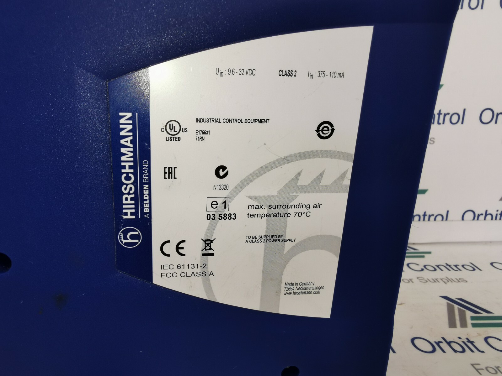 HIRSCHMANN SPIDER II GIGA 5T EEC PRO Rail switch HIRSCHMANN SPIDER II GIGA 5T EEC PRO Rail Switch 4