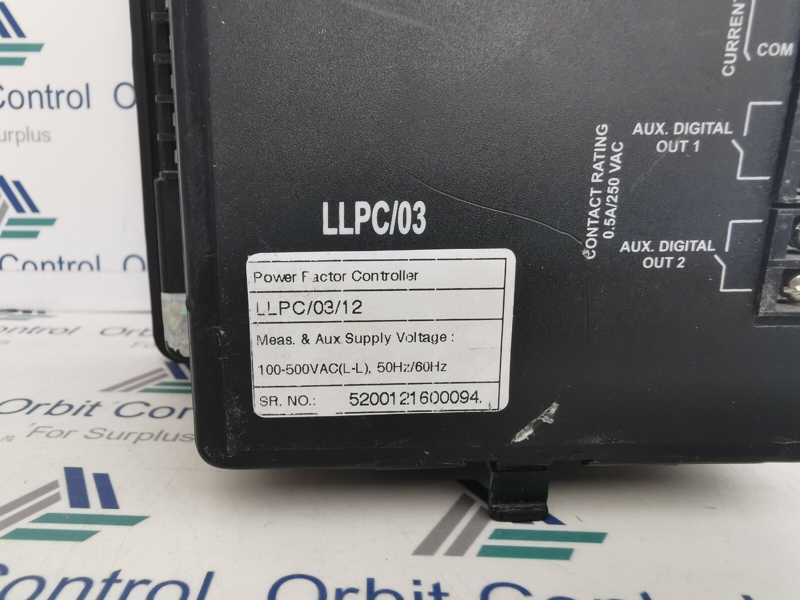 Dorman Smith LLPC/03/12 Dorman Smith LLPC/03/12 AUTOMATIC POWER FACTOR CONTROLLER 5