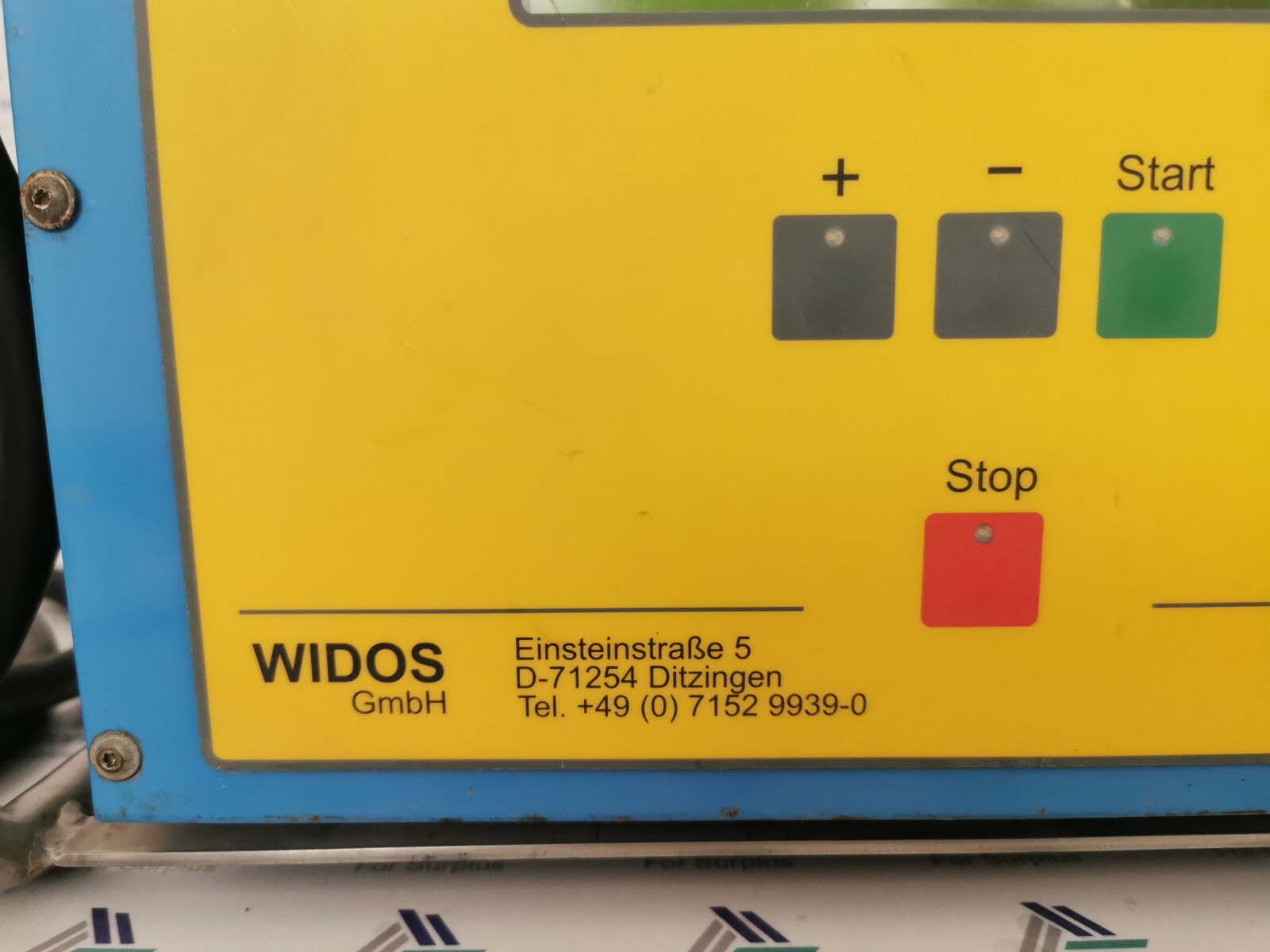 WIDOS ESI 4000 WIDOS ESI 4000 - 230V 50hz Electro Fusion Socket welding ( ) 4