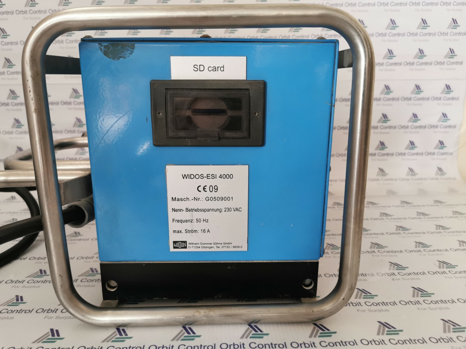 WIDOS ESI 4000 WIDOS ESI 4000 - 230V 50hz Electro Fusion Socket welding ( ) 9