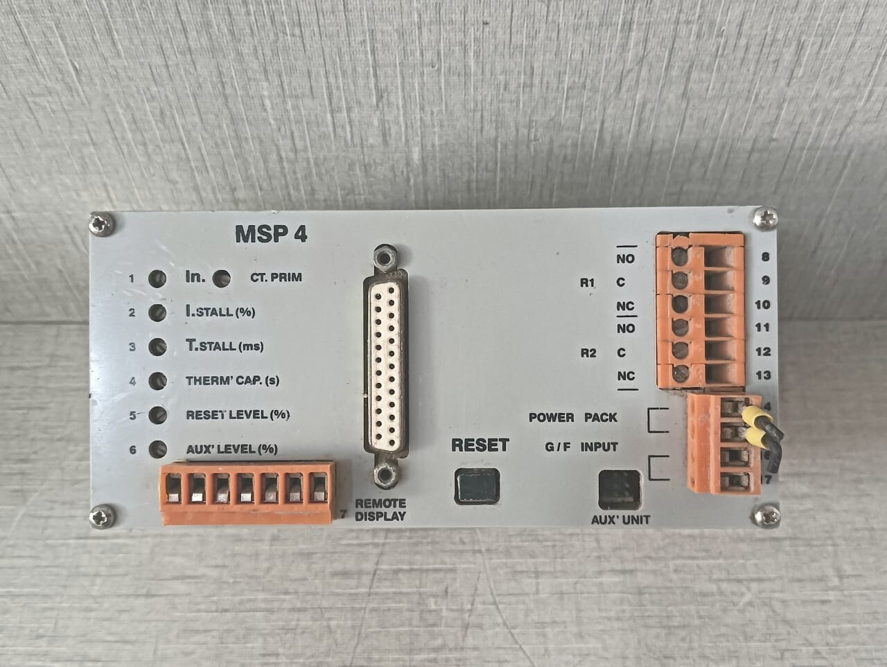 MSP System MSP -BIP-SP MSP System Motor Protection Unit MSP4 Series / MSP -BIP-SP 2
