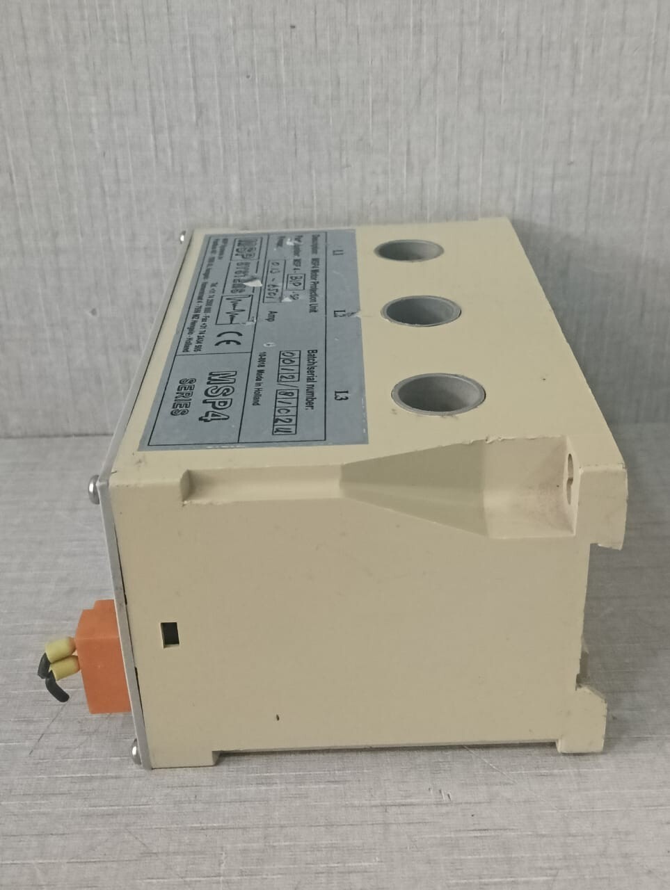 MSP System MSP -BIP-SP MSP System Motor Protection Unit MSP4 Series / MSP -BIP-SP 7
