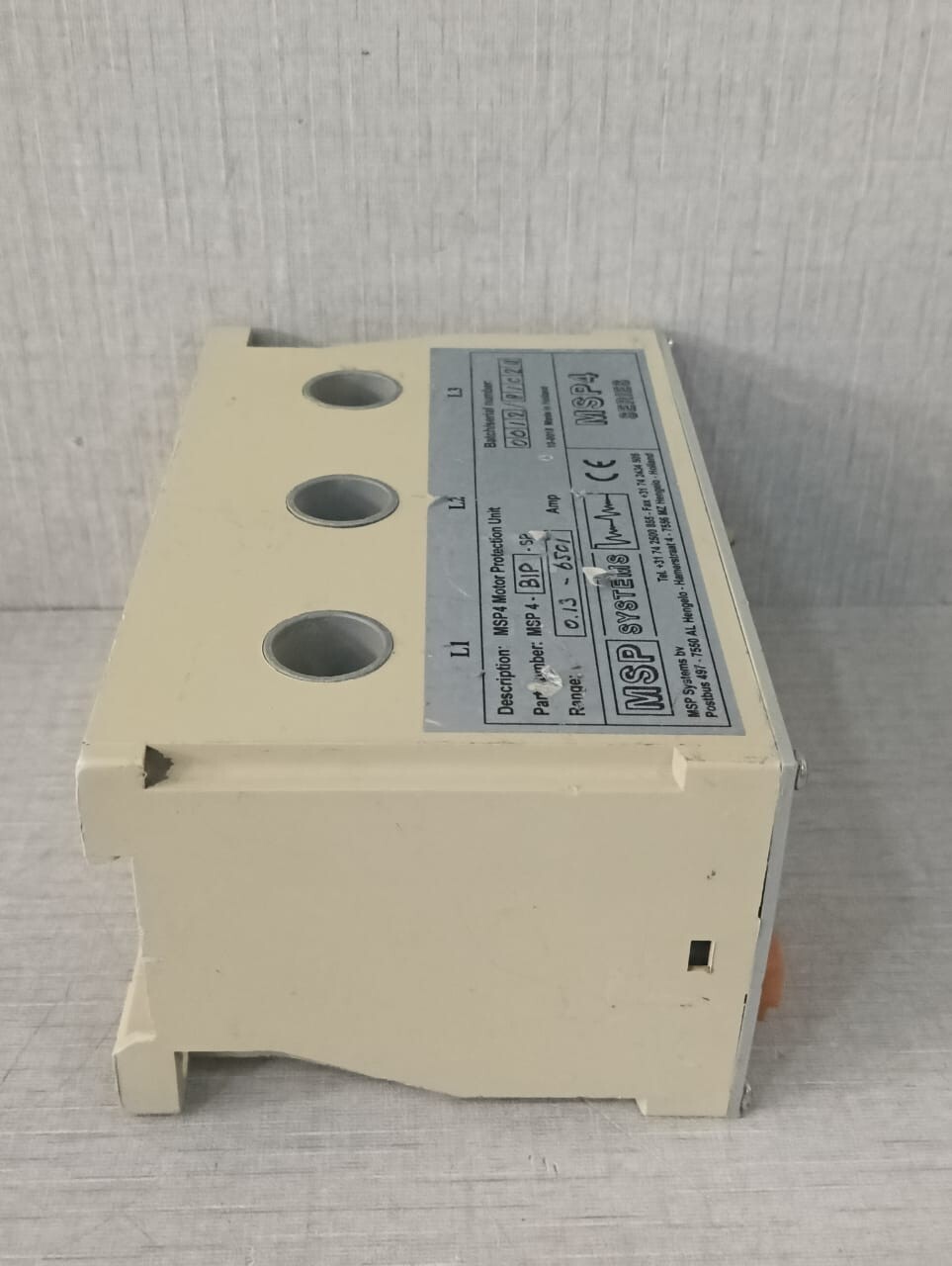 MSP System MSP -BIP-SP MSP System Motor Protection Unit MSP4 Series / MSP -BIP-SP 8