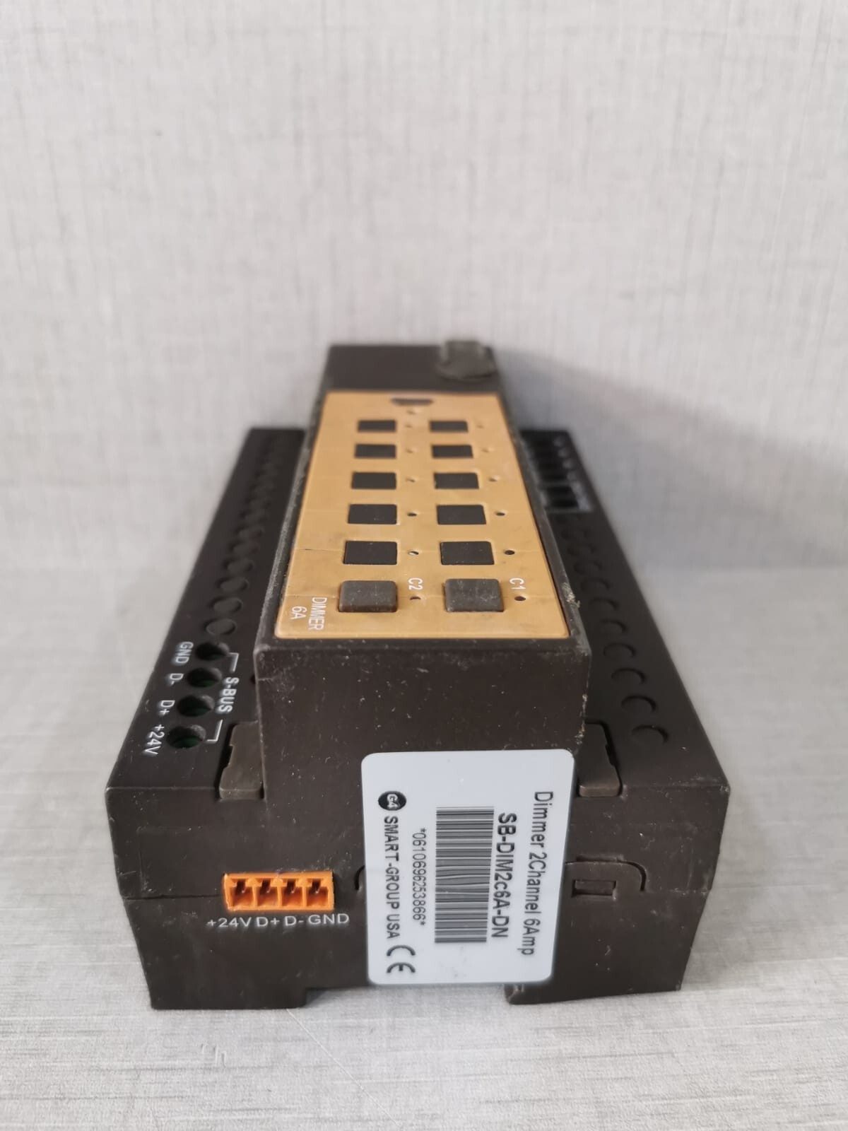 Smart SB-DIM2C6A-DN SMART BUS SB-DIM2c6A-DN DIMMER 2 CHANNEL 6AMP 3