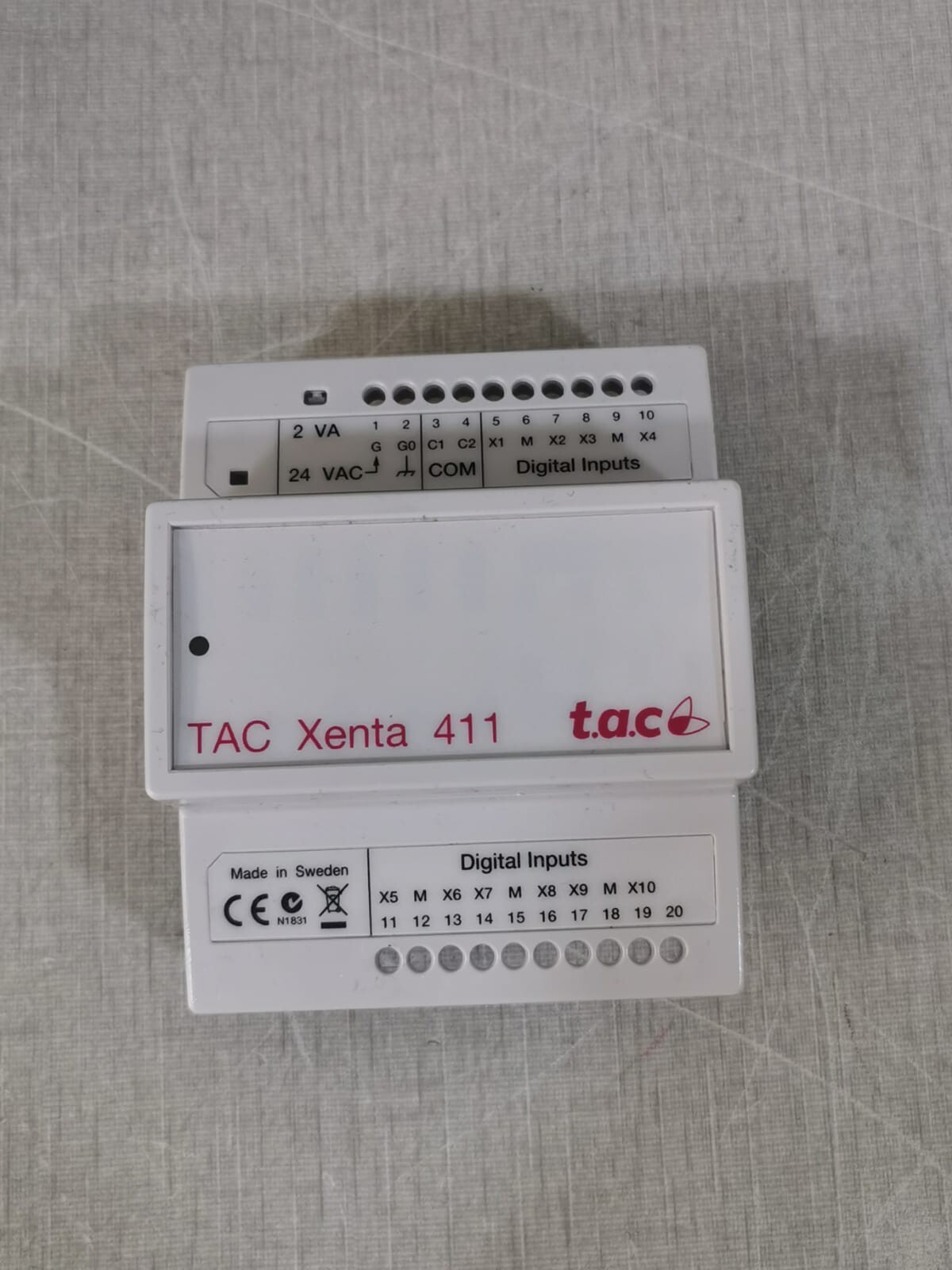 TAC Xenta 007302011 411 TAC Xenta 007302011 Ver 1.05 without Base 2