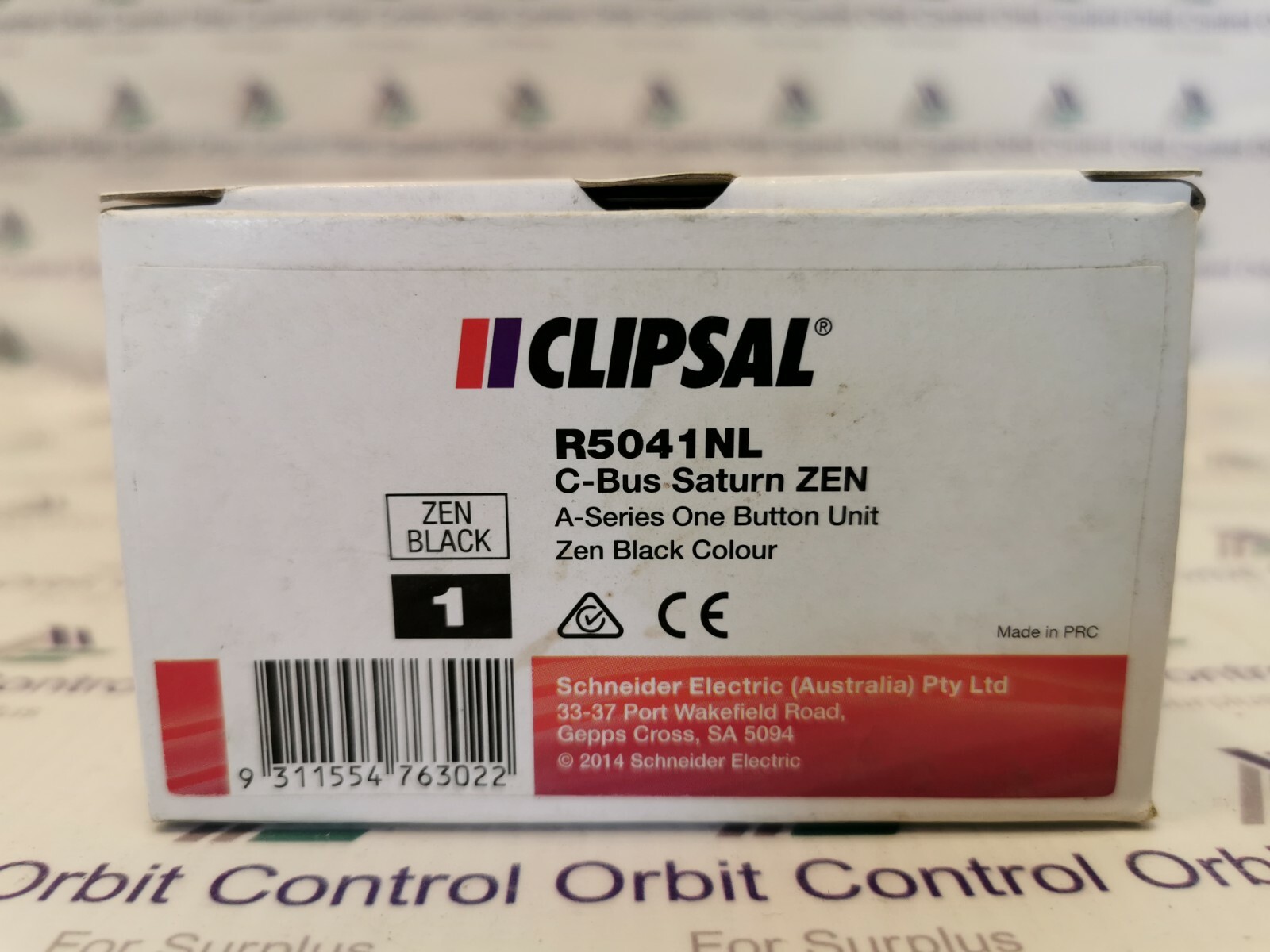 Clipsal R5041NL C-Bus Saturn Zen One Button Unit