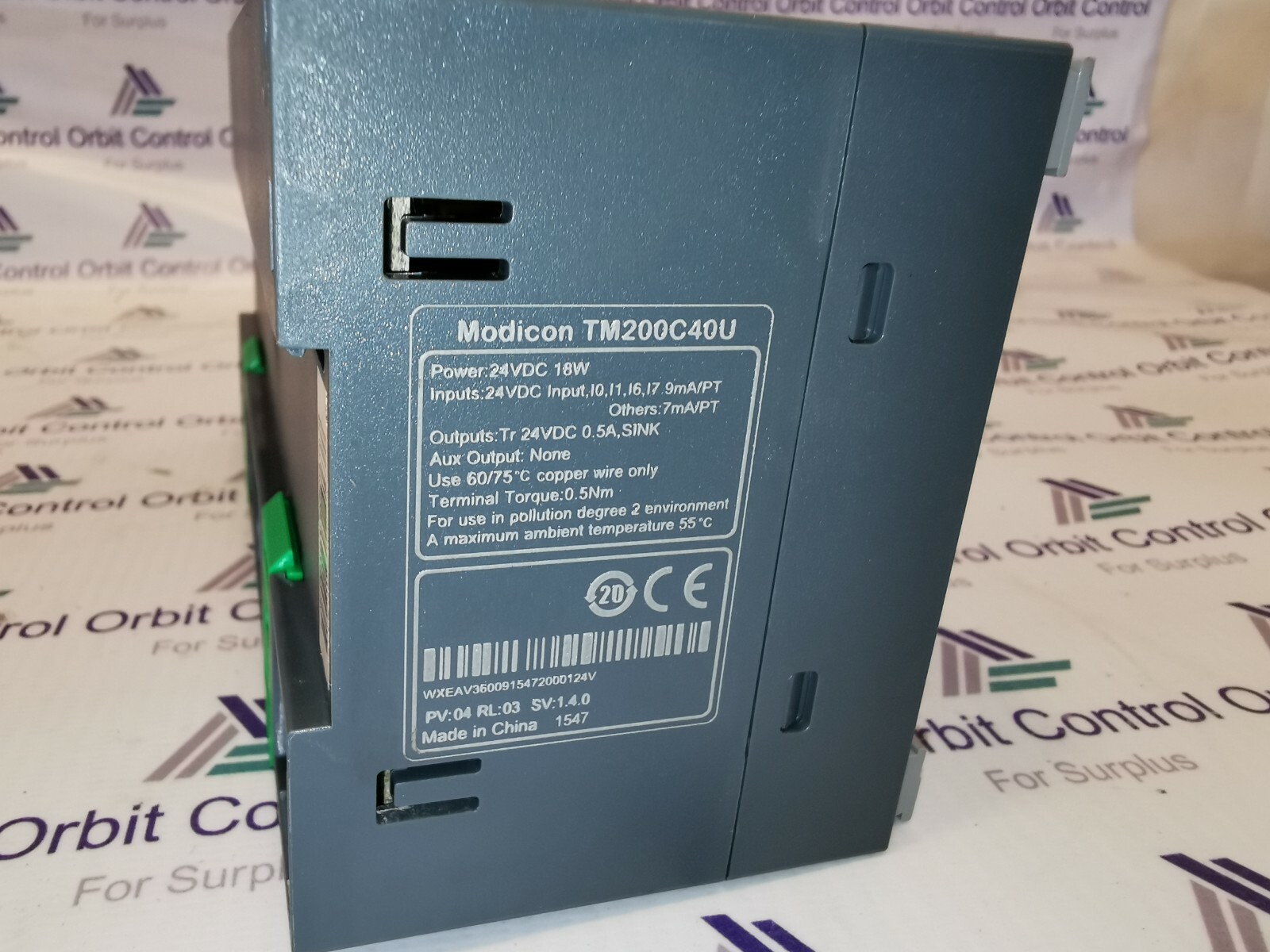 Modicon TM200C40U Schneider Electric TM200C40U Modicon PLC 6