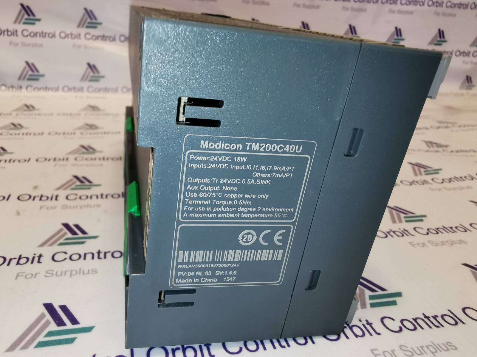 Modicon TM200C40U Schneider Electric TM200C40U Modicon PLC 7