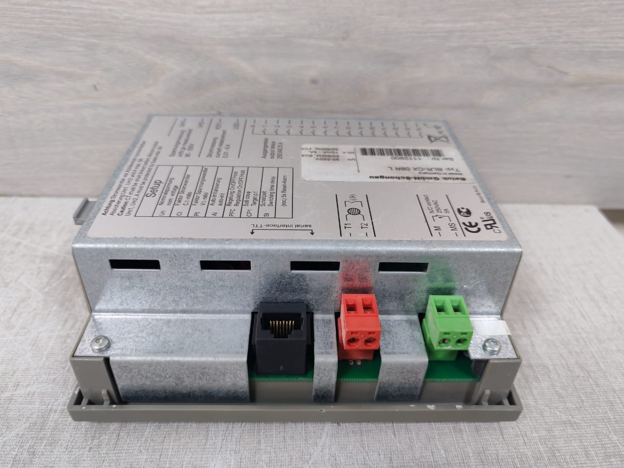Beluk BLR-CX 08R L Beluk BLR-CX 08R L Power Factor Regulator 8