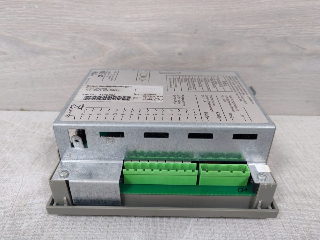 Beluk BLR-CX 08R L Beluk BLR-CX 08R L Power Factor Regulator 9