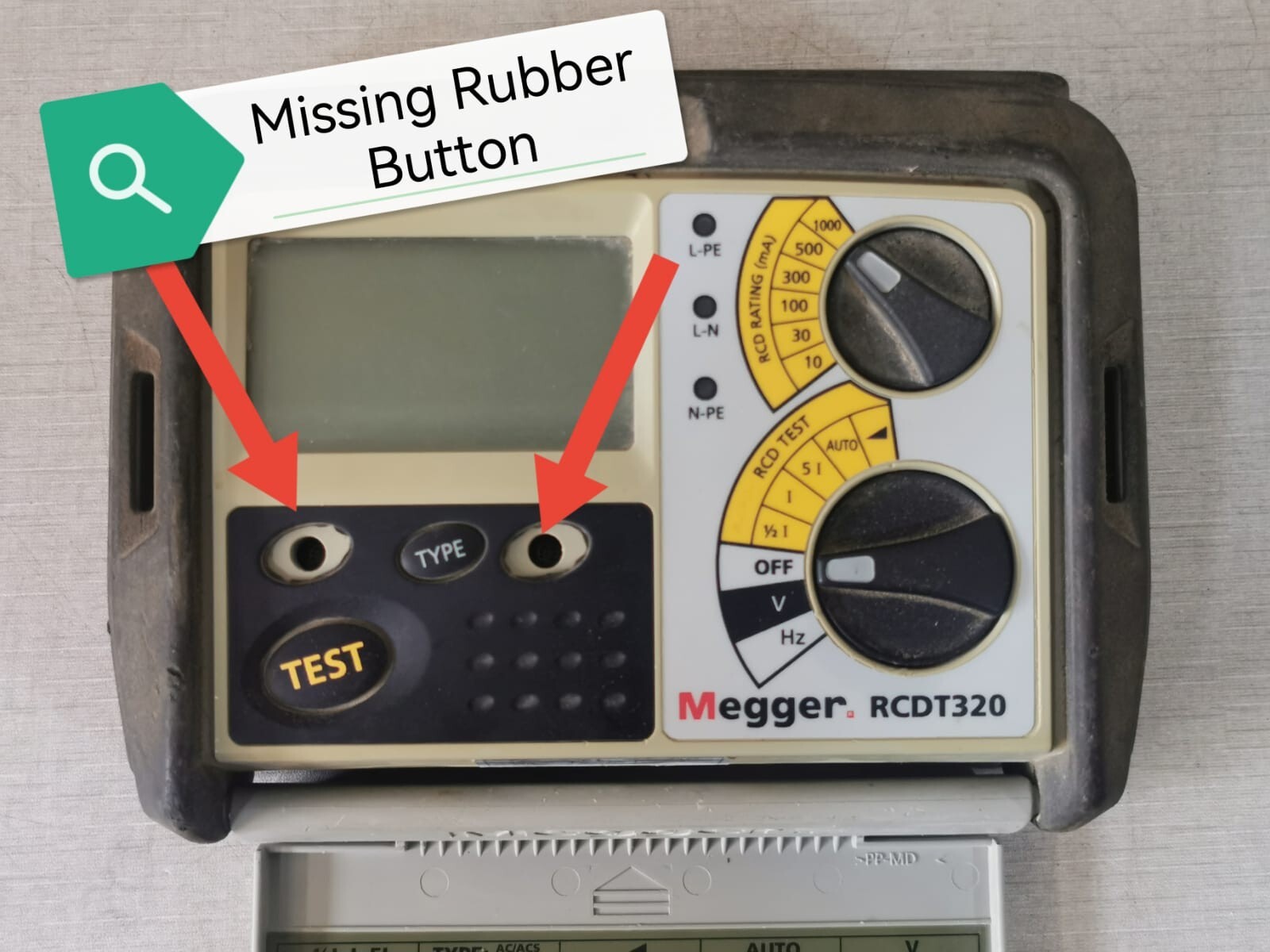 Megger RCDT320 Megger RCDT320 RCD Tester 5