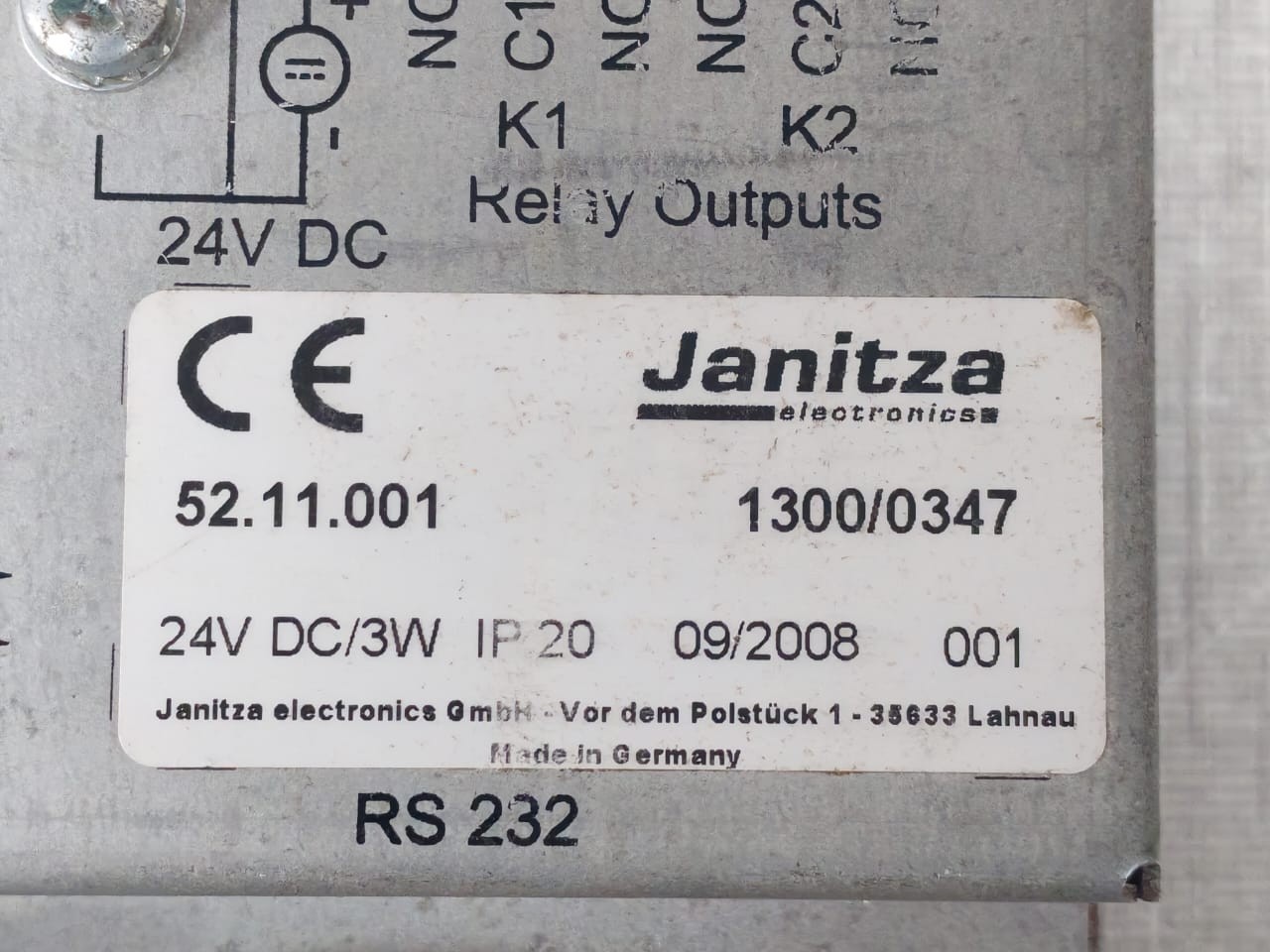 Janitza 52.11.001 Janitza 52.11.001 Prodata Logger 3