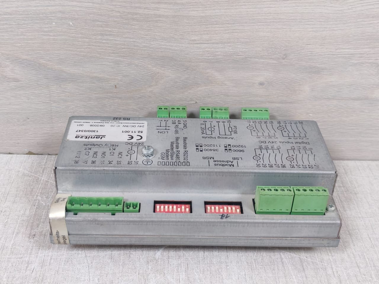 Janitza 52.11.001 Janitza 52.11.001 Prodata Logger 8