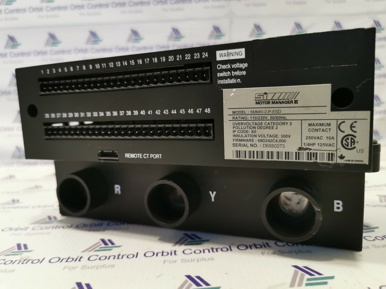 SMM SI SMMIII-2-P-ESD SMM SI, SMMIII-2-P-ESD / Motor Manager III 5
