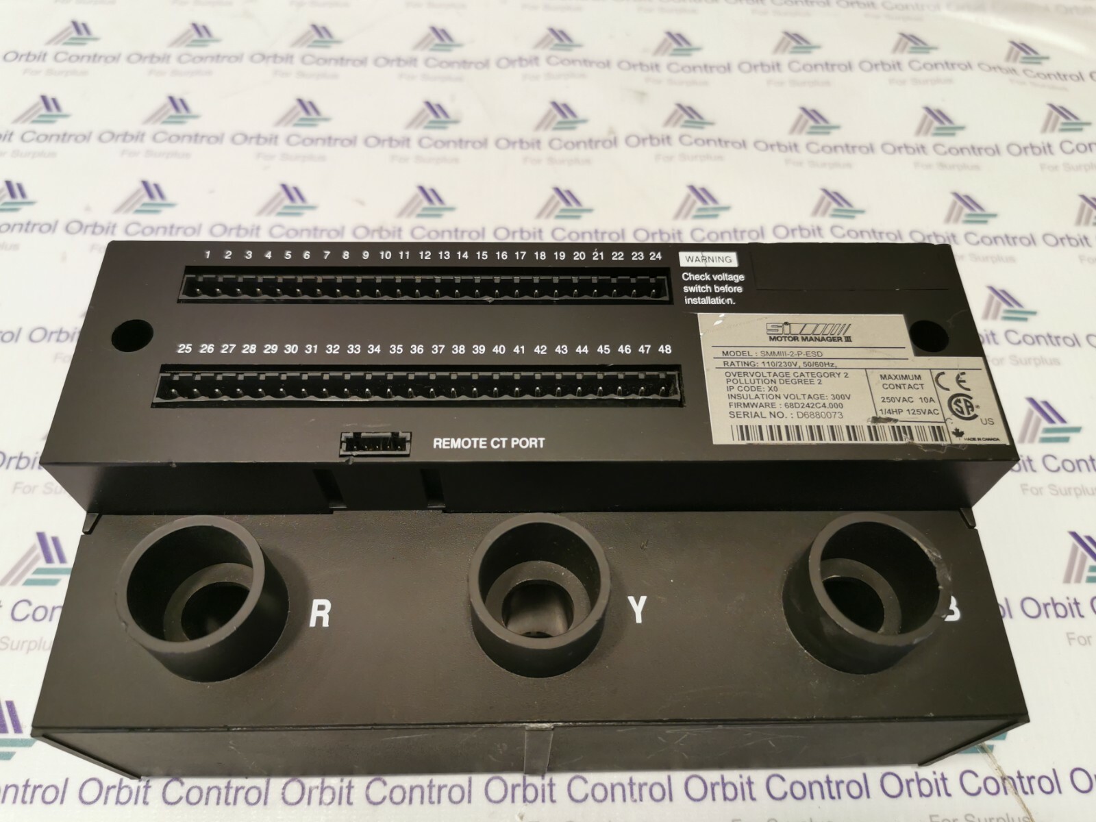 SMM SI, SMMIII-2-P-ESD / Motor Manager III
