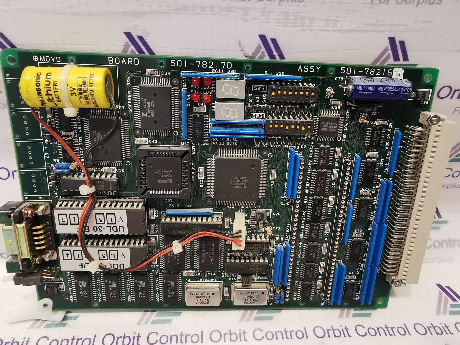 Shimadzu 501-78217D SHIMADZU CPU- MOVO 501-78217D / 501-78216 2