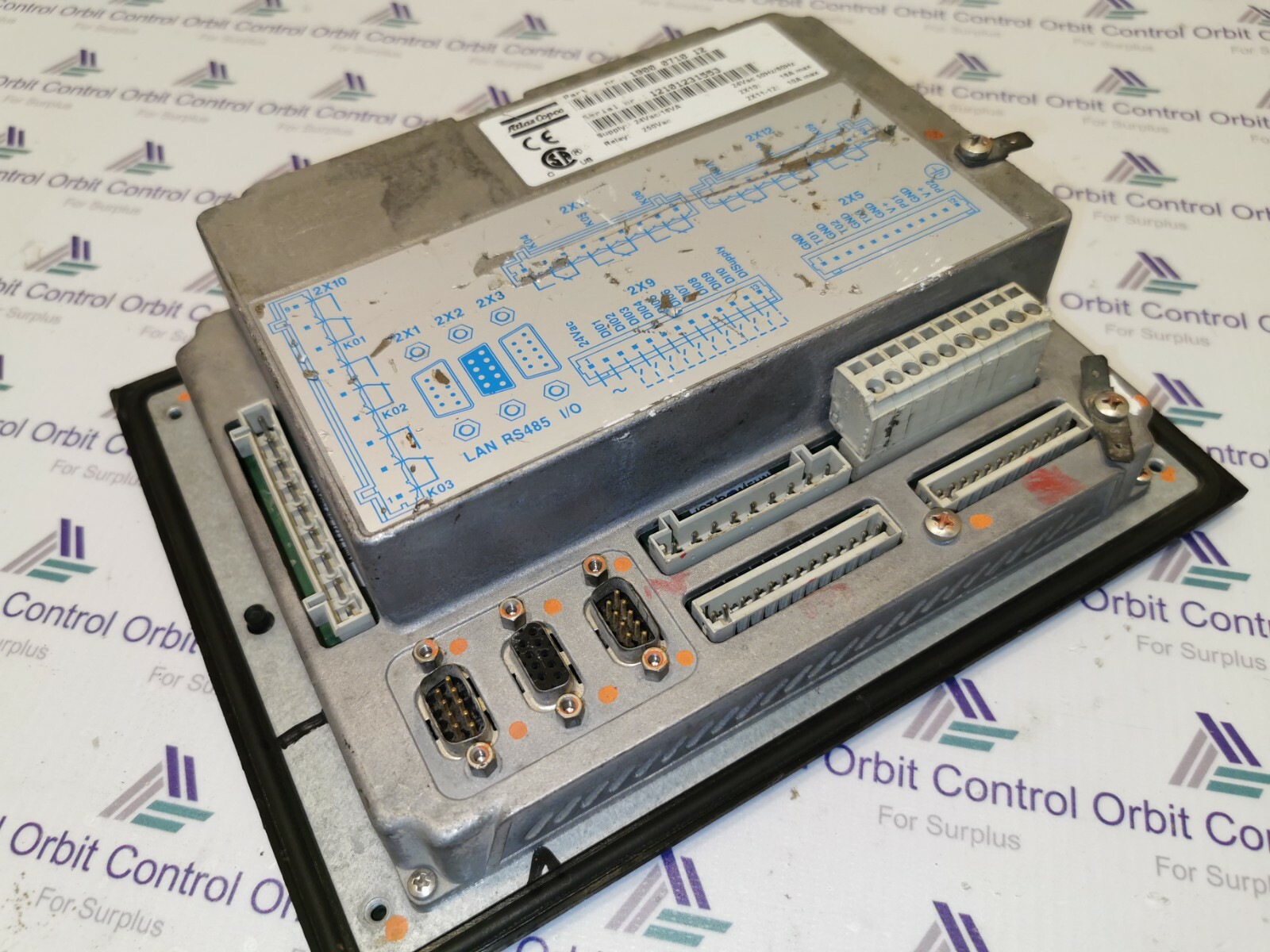 Atlas Copco II-1900-0710 Atlas Copco Electronikon II 1900 0710 12 Compressor Controller 4