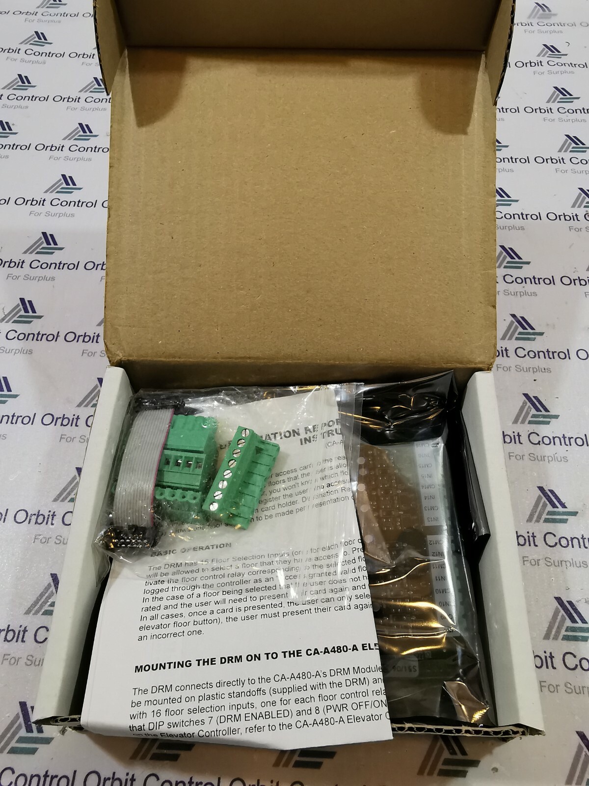 Digicode F0111000007 CDVI D683 CA-A482-P Report Module F0111000007 3