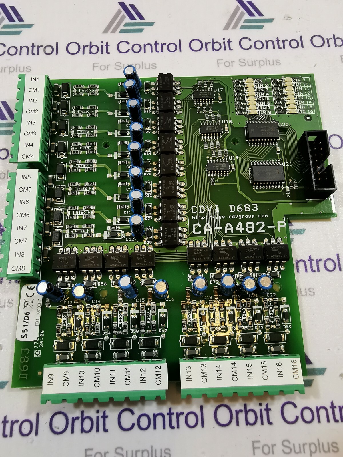 Digicode F0111000007 CDVI D683 CA-A482-P Report Module F0111000007 4