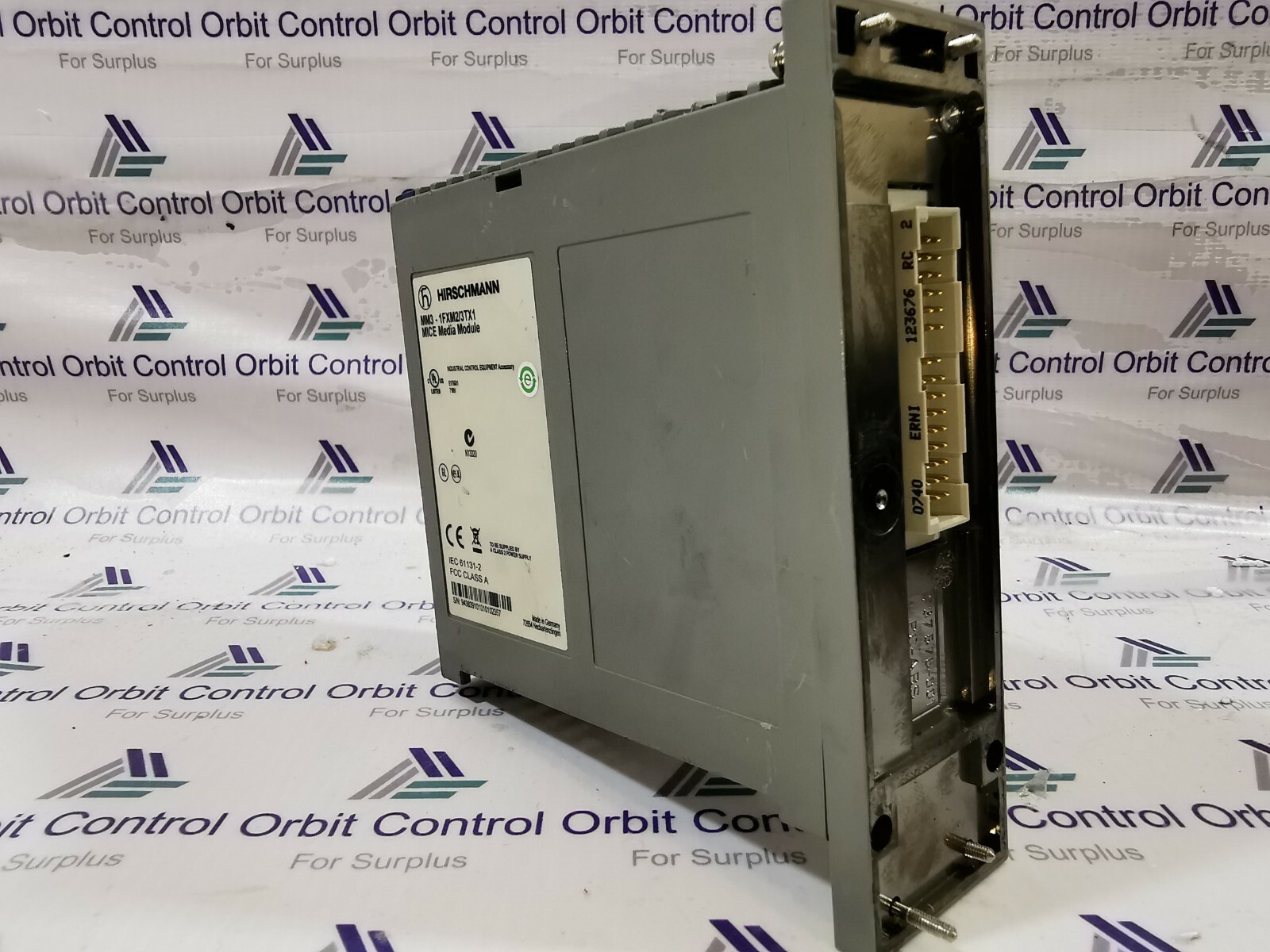 Hirschmann MM3-1FXM2/3TX1 HIRSCHMANN MICE MEDIA MODULE, MM3-1FXM2/3TX1 6