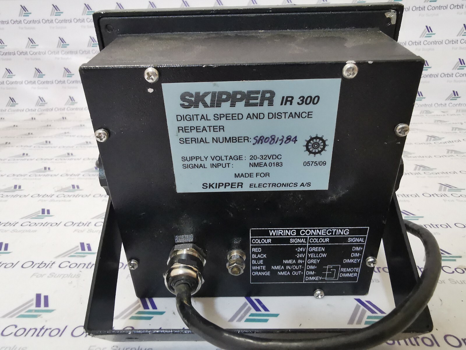 SKIPPER IR 300 SKIPPER IR 300 DIGITAL SPEED AND DISTANCE 3