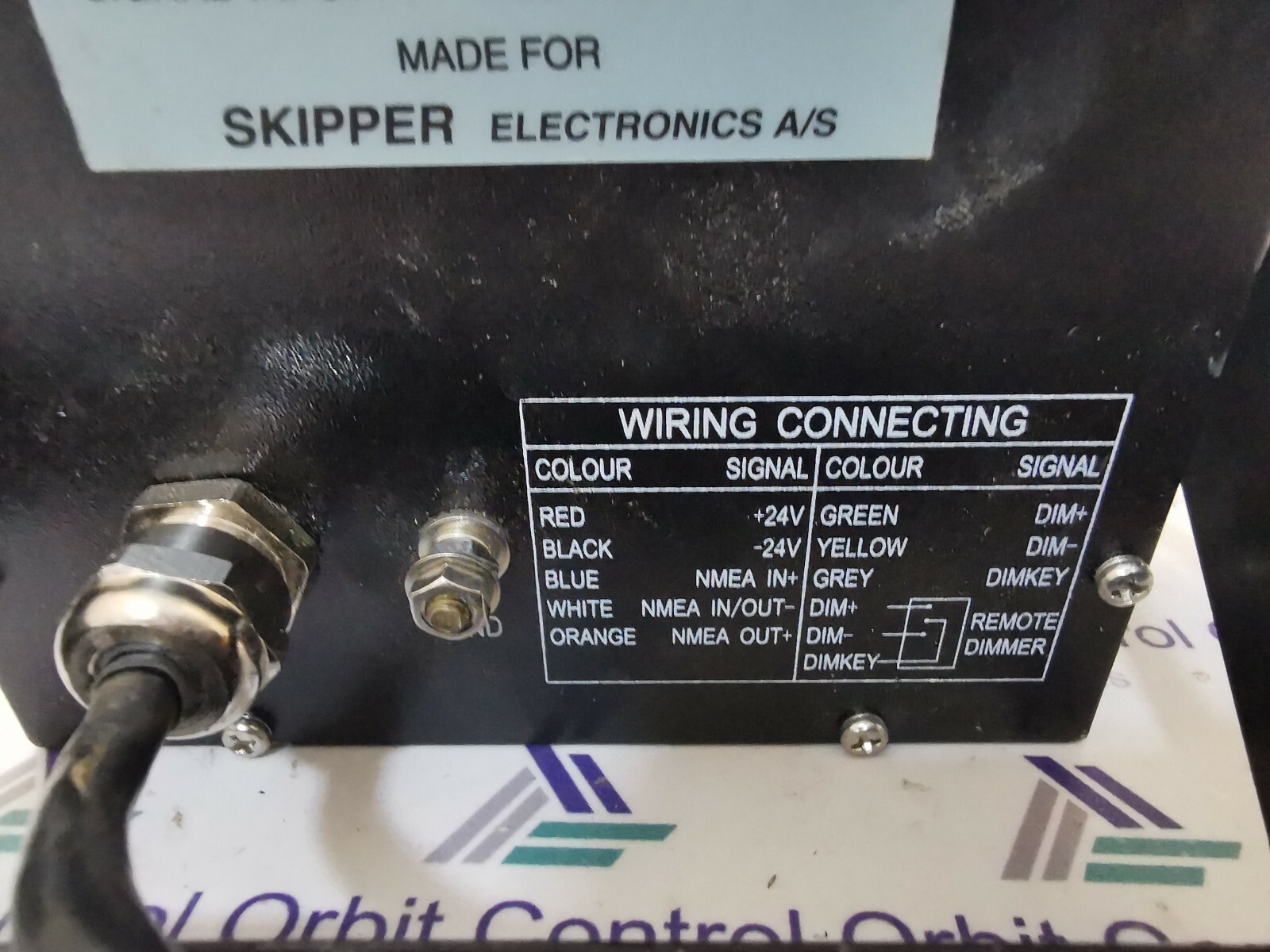 SKIPPER IR 300 SKIPPER IR 300 DIGITAL SPEED AND DISTANCE 4
