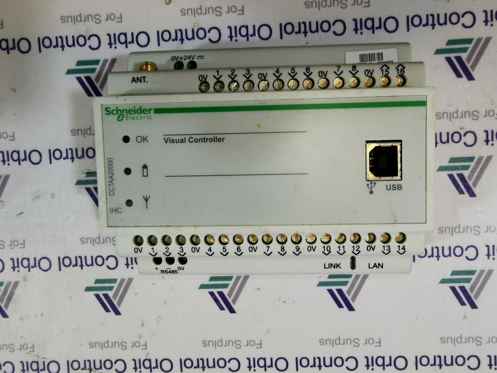 Schneider Electric CCTAA20000 SCHNEIDER ELECTRIC VISUAL CONTROLLER CCTAA20000 6