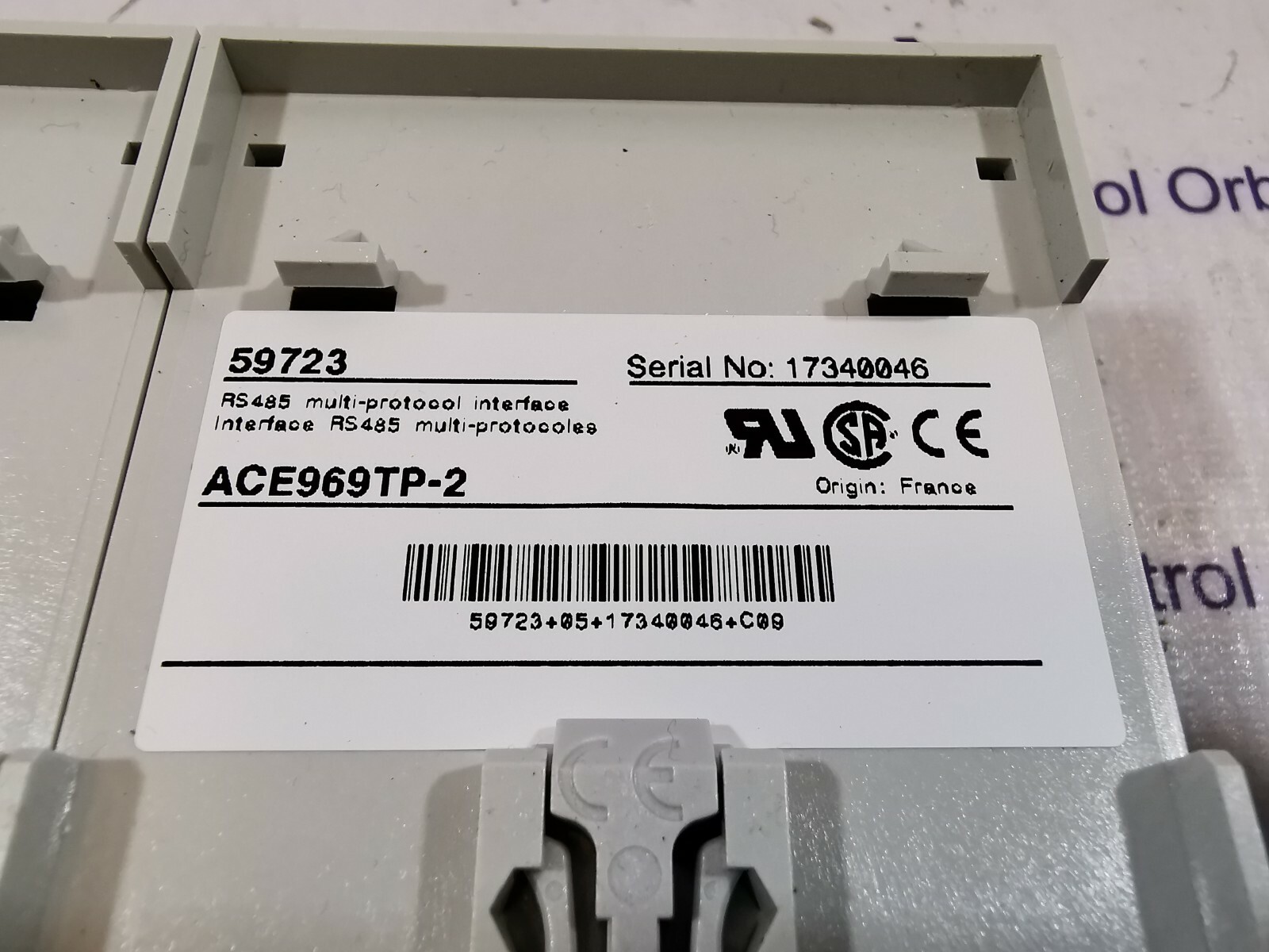 Schneider Electric ACE969TP-2 Schneider Electric ACE969TP-2 RS485 multi-protocol interface /59723 6
